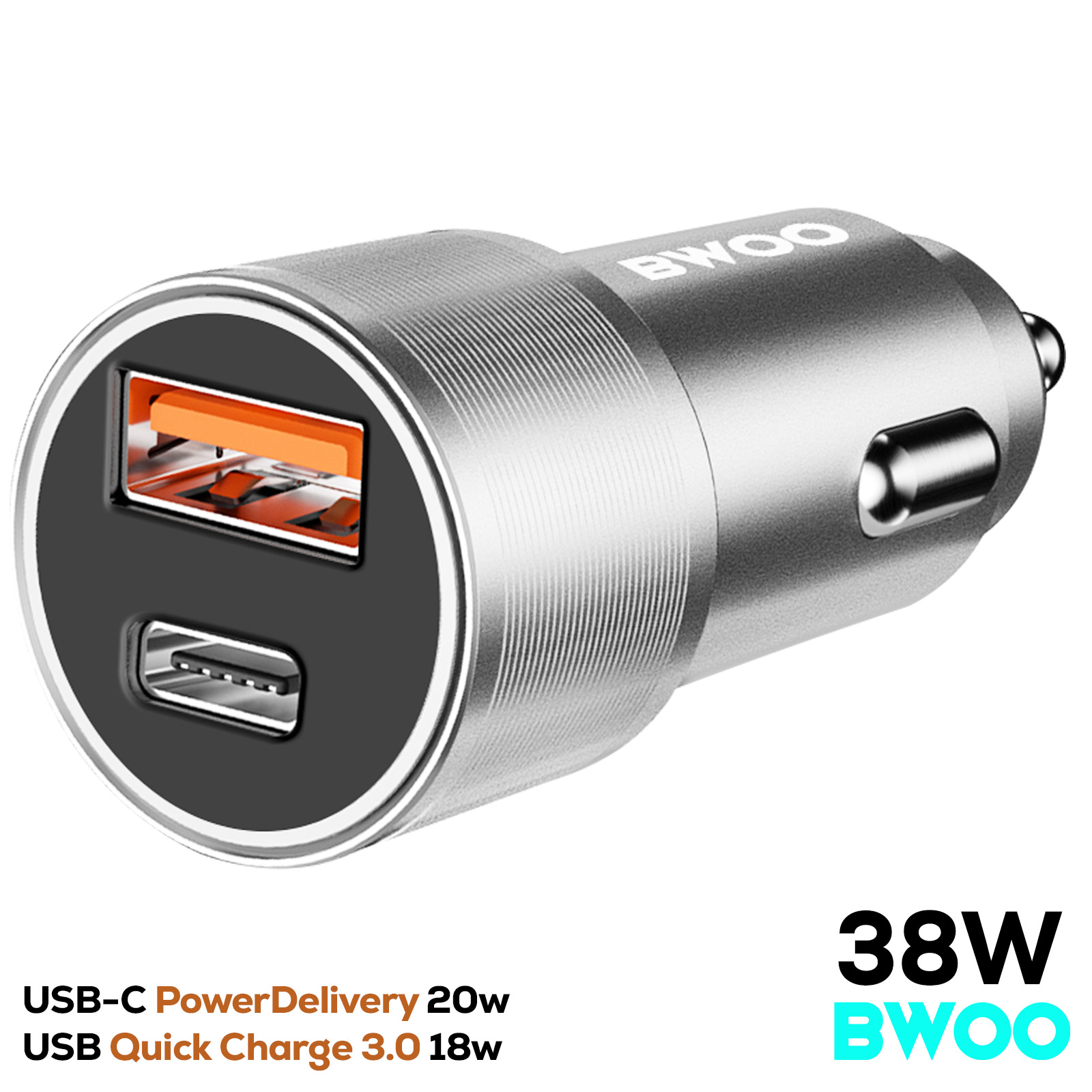 Kfz-Ladekabel Für IPhone 16/15 Serie – USB-A Auf USB-C, 91 Cm, 3,1 A Schnellladung | Kompatibel Mit CarPlay