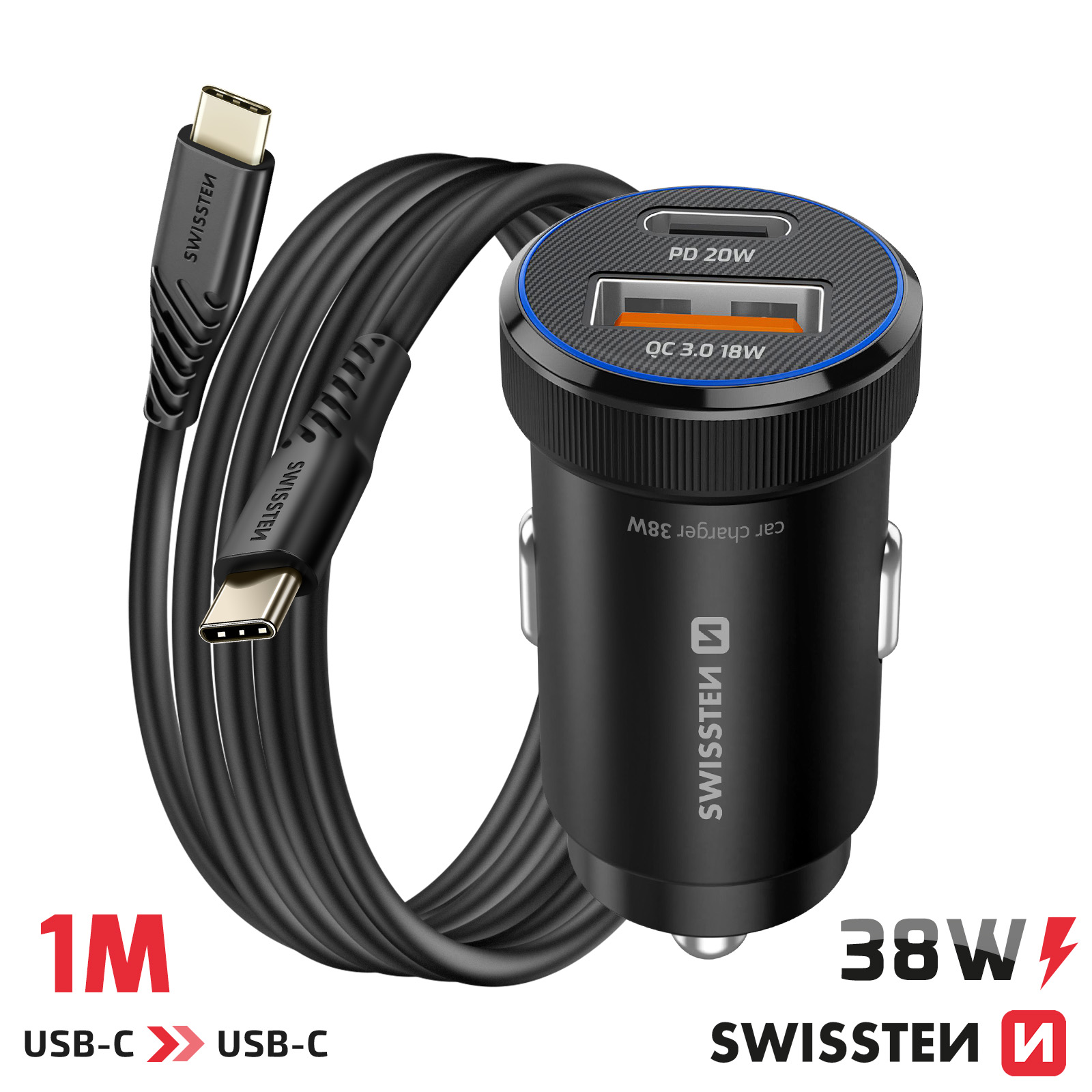 3 Way 12V 24V Multi prise allume-cigare de voiture répartiteur voiture multi-chargeur téléphone portable chargeur rapide