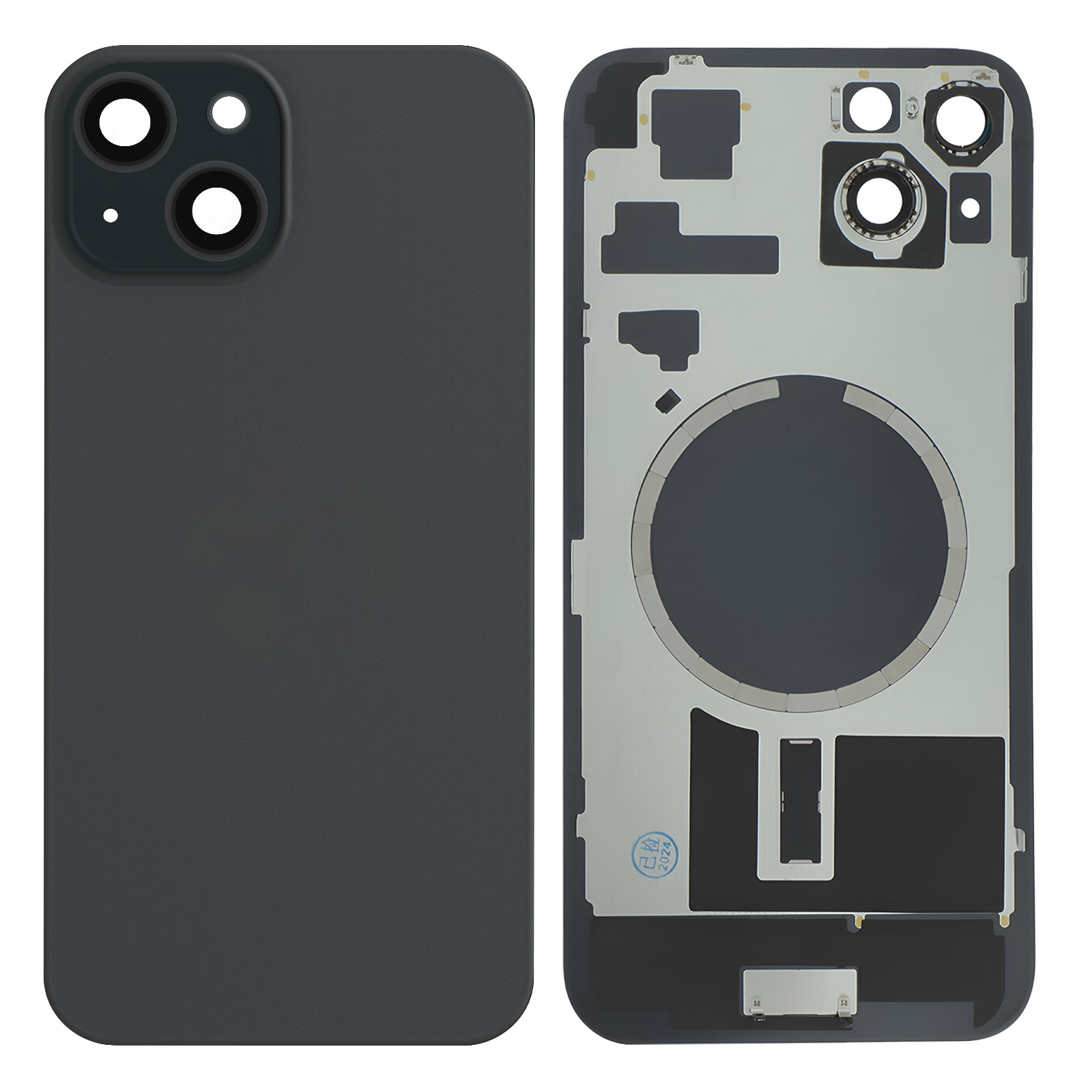 Peixiong Cover Posteriore In Vetro Per IPhone 15 Plus – Ricambio 6,7 Pollici Con Kit Di Riparazione (Nero) - 5