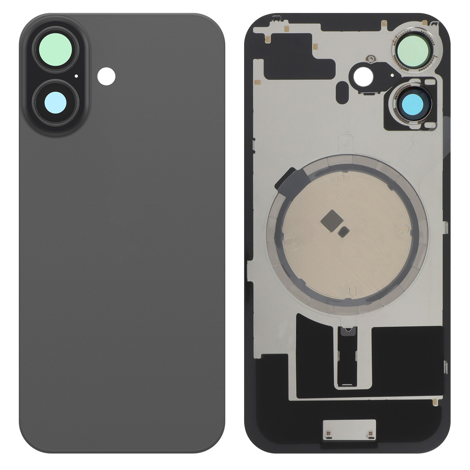 Lente Posteriore Per Fotocamera IPhone XR – Vetro Di Ricambio Nero – MMOBIEL Con Fattura IVA