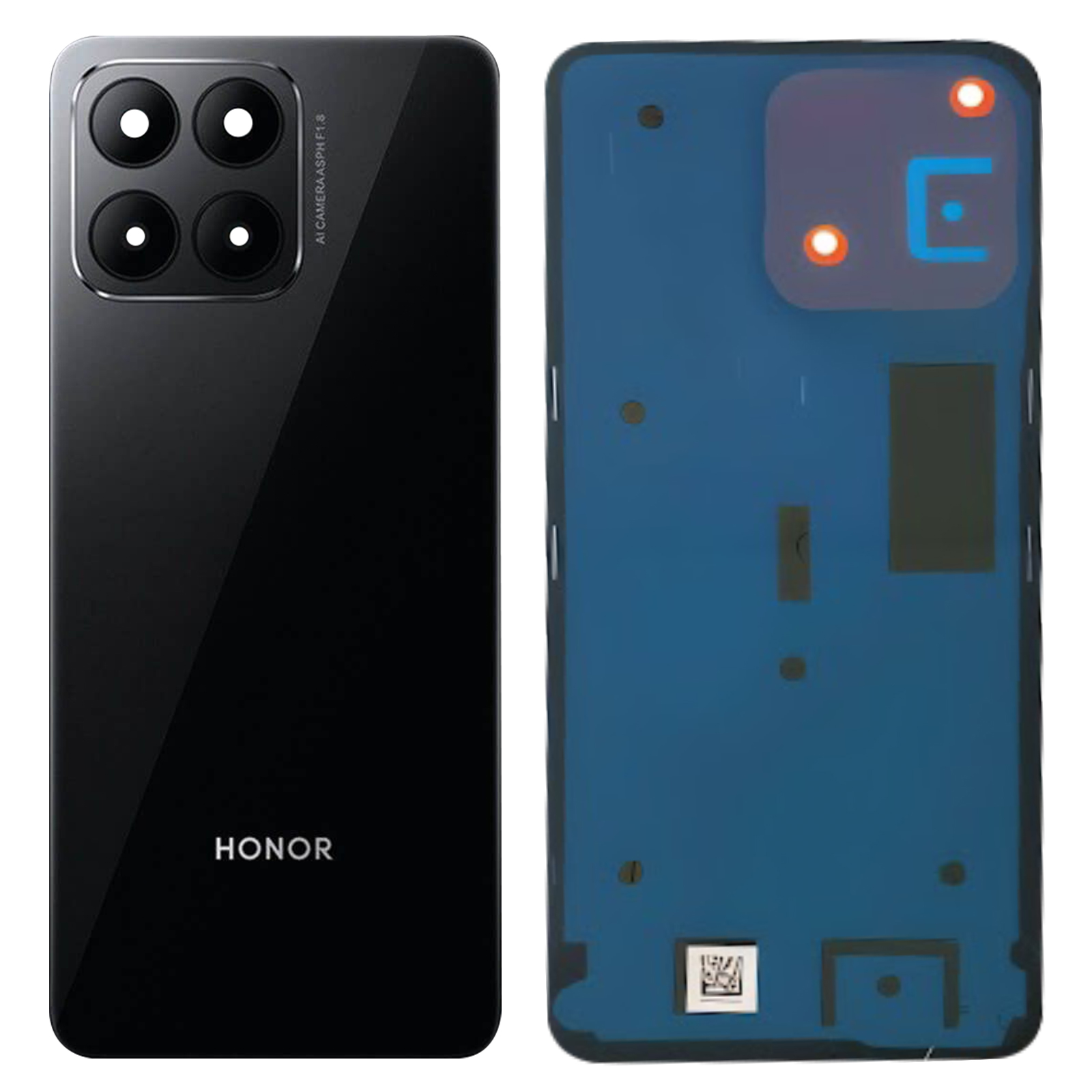 Vitre Arrière Avec Lentille Caméra Pour Honor 90 - Noir - Neuf Sous Emballage