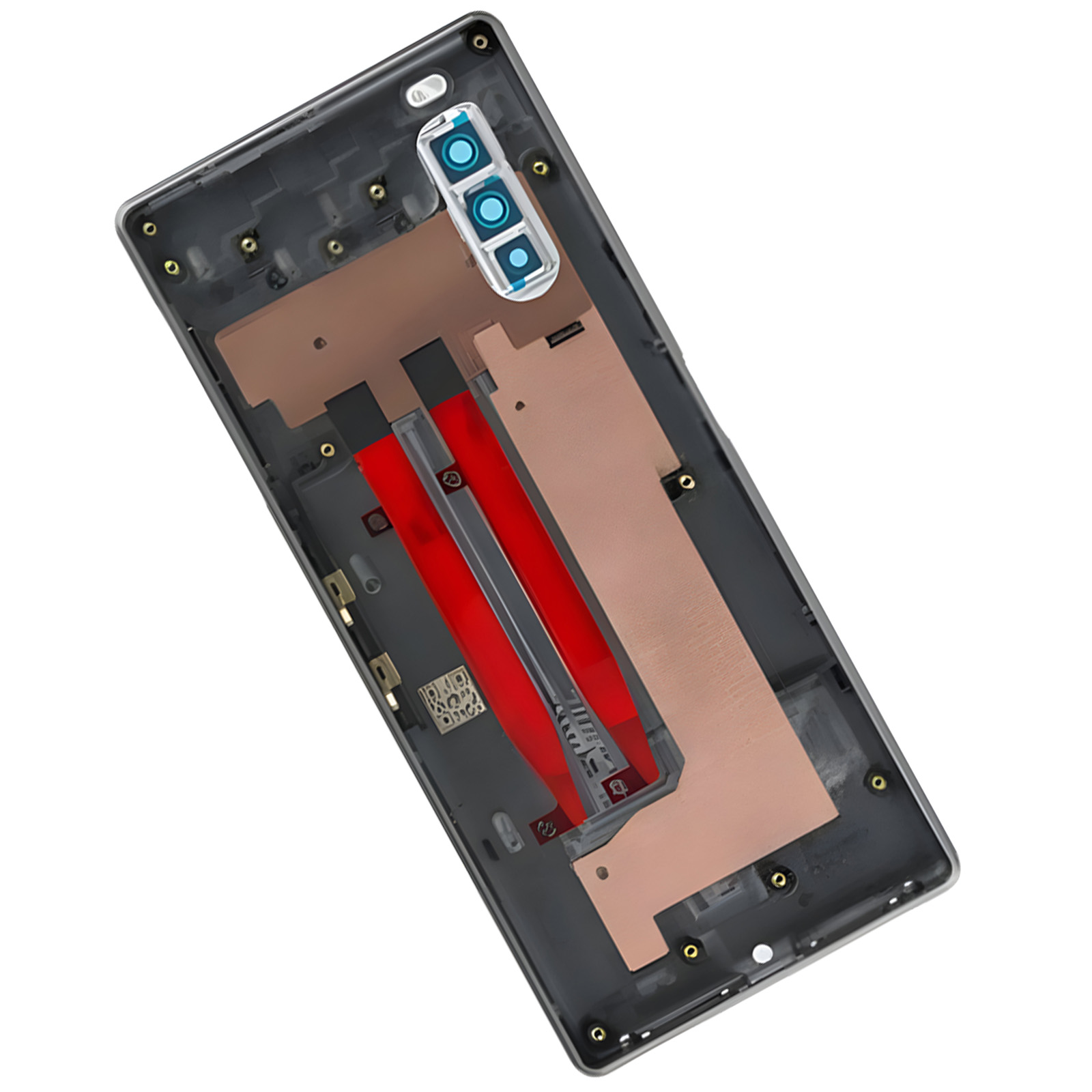Cache Batterie Arrière De Remplacement Pour Sony Xperia 10 II - Marque Clappio, Couleur Noir