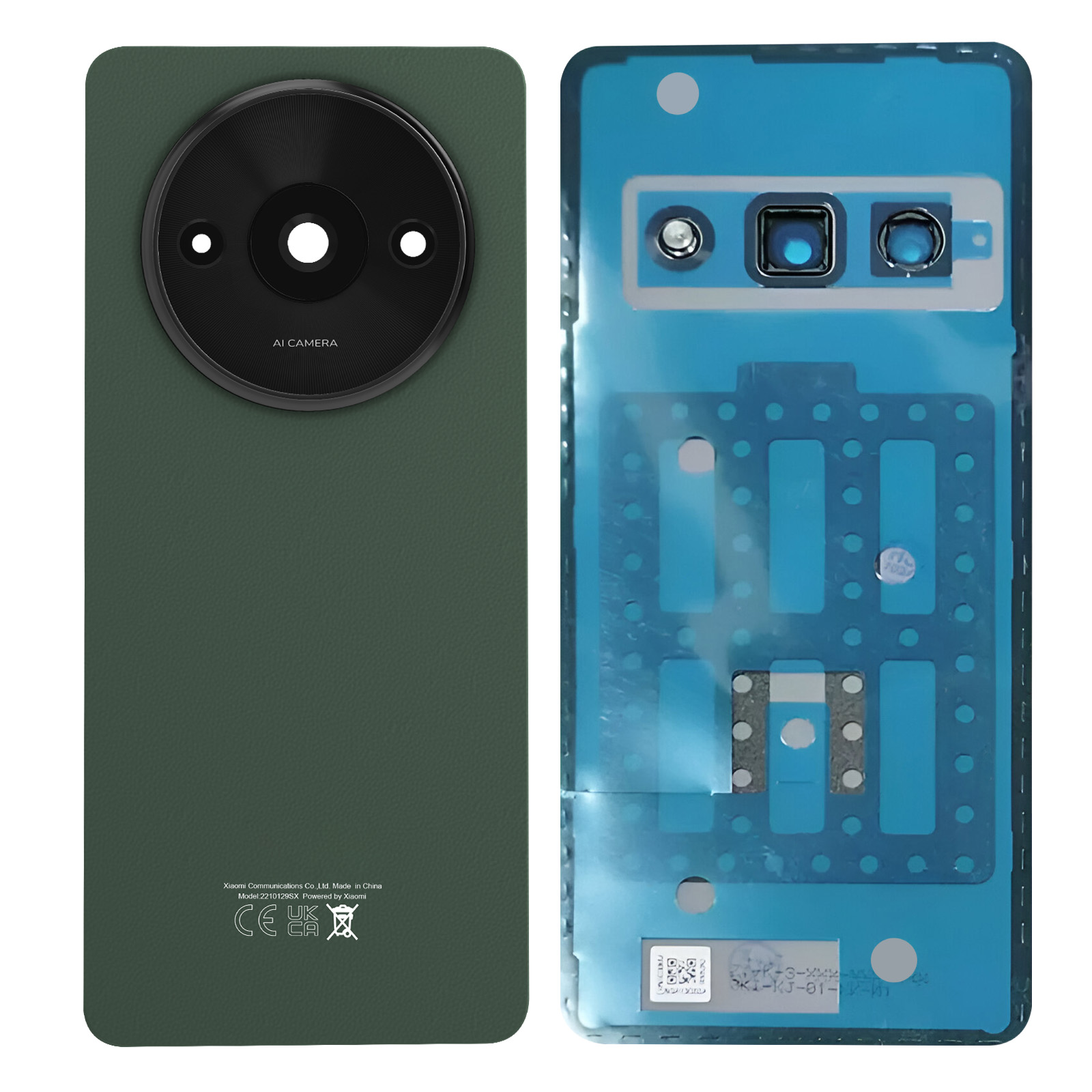 Cache Batterie Arrière Vitré Premium Bleu Ciel Pour Xiaomi Redmi 9AT – Neuf