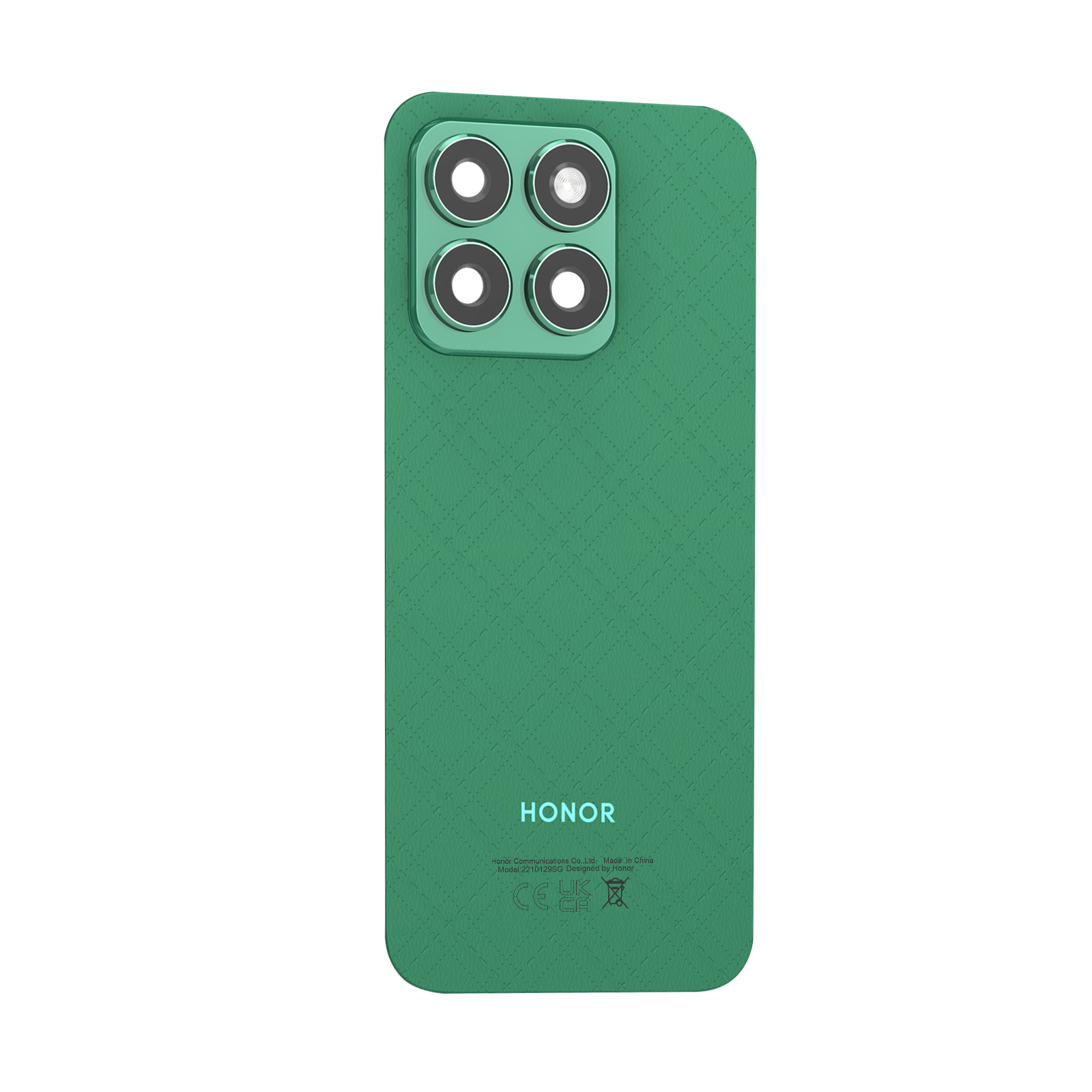 Custodia per Honor X8 4G in pelle con funzione di supporto Marrone