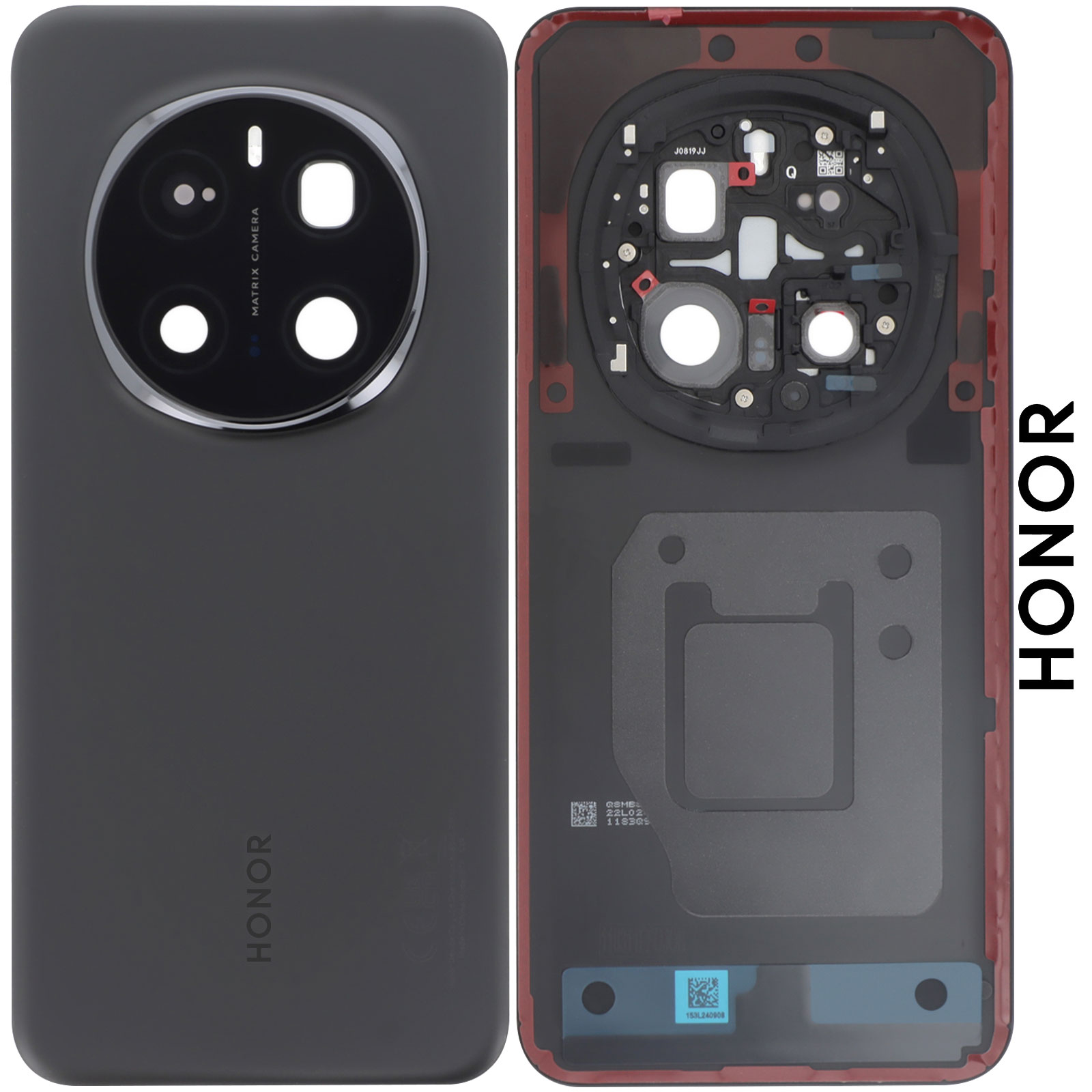 Vetro Posteriore Di Ricambio Per Honor Magic4 Pro – Cover Batteria Verde Con Kit Riparazione (Adesivo E Attrezzi)