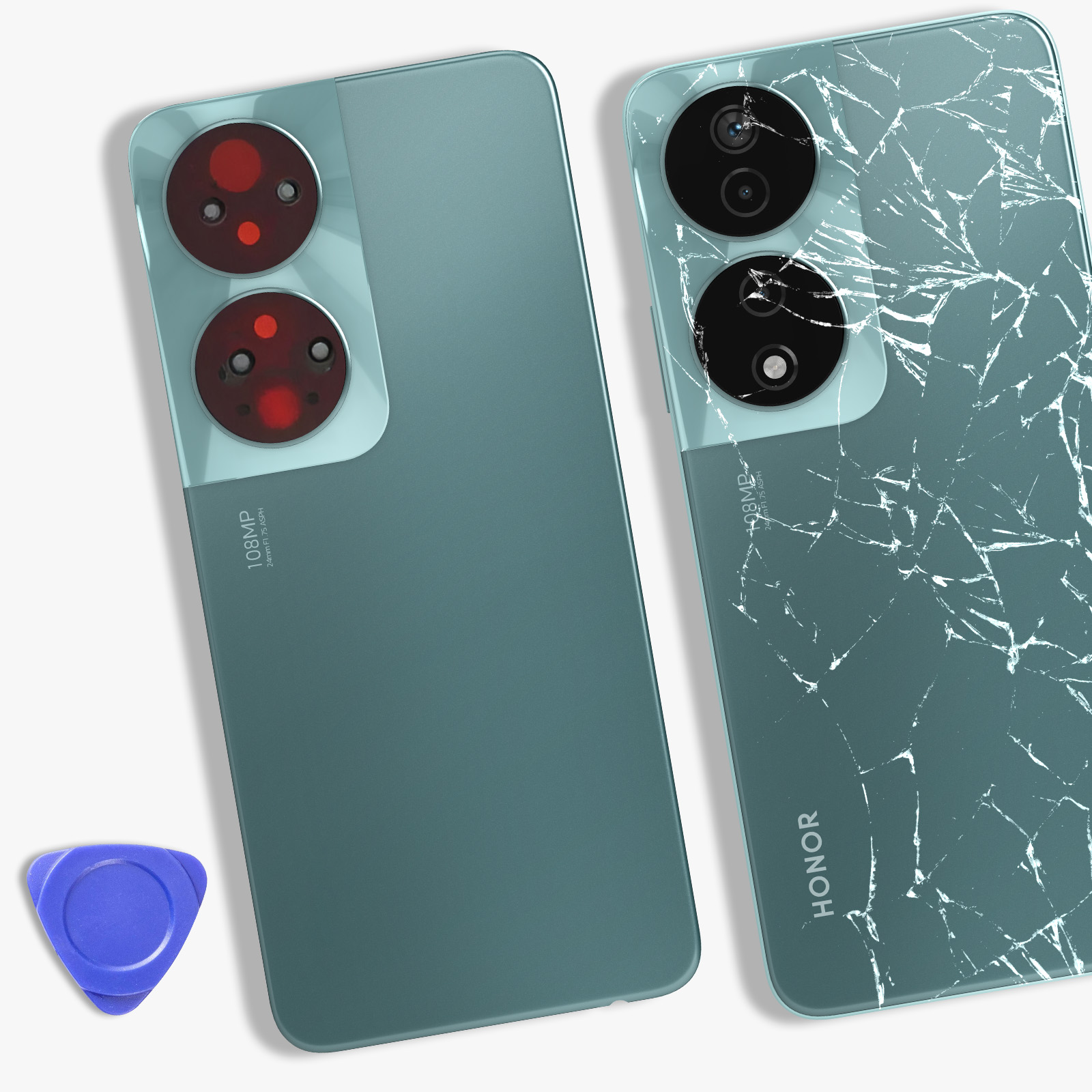 Vitre Arrière (Cache Batterie) Pour Huawei Honor 20 Pro - Vert - Neuf Avec Adhésif
