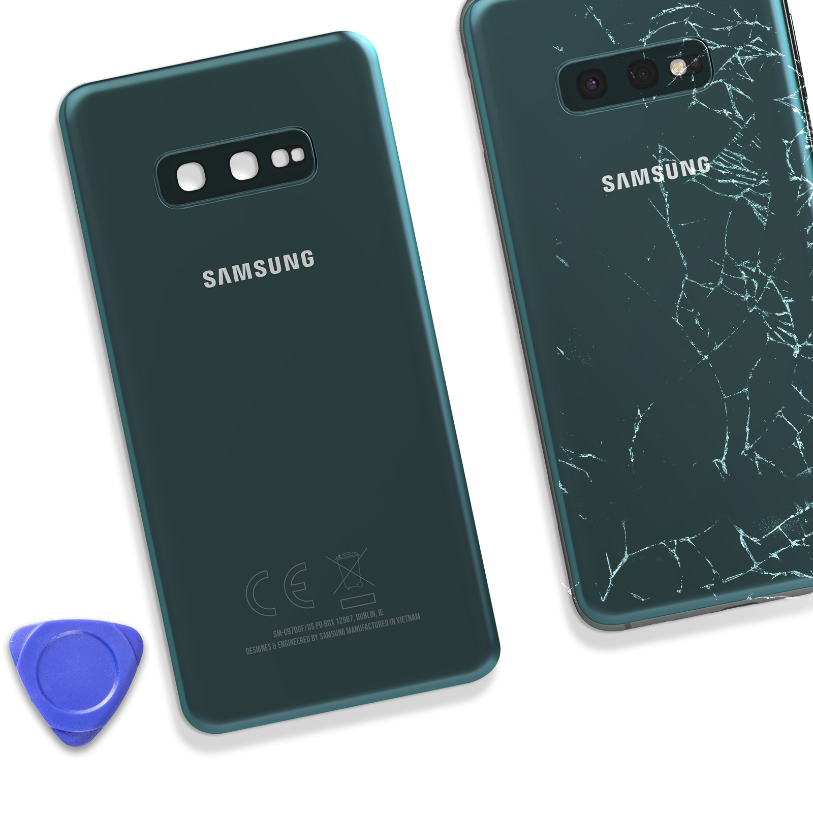 Vitre Arrière / Cache Batterie Samsung Galaxy S10E Blanc | Replayce