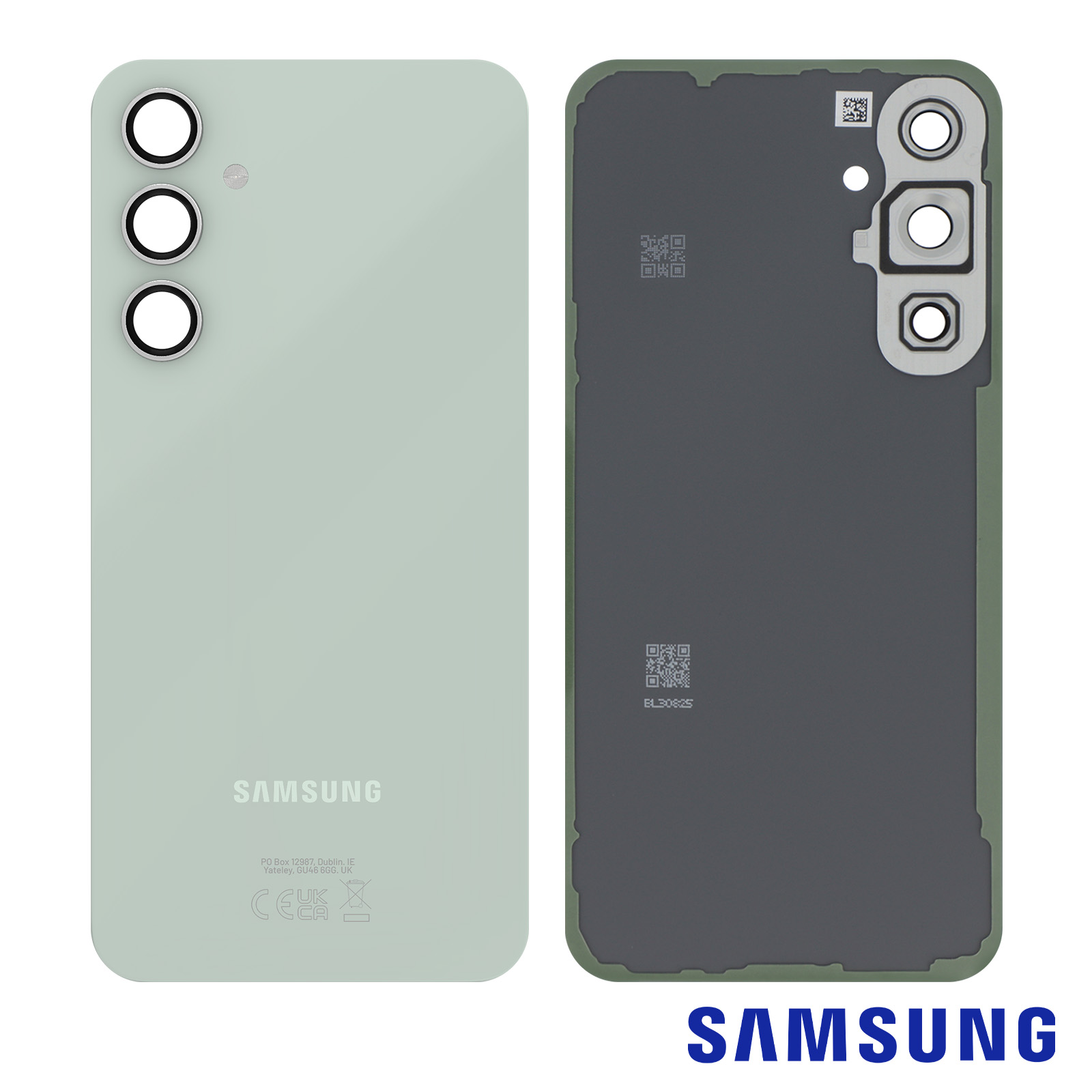 Vitre Arrière Originale Samsung Galaxy S23 FE - Graphite (Service