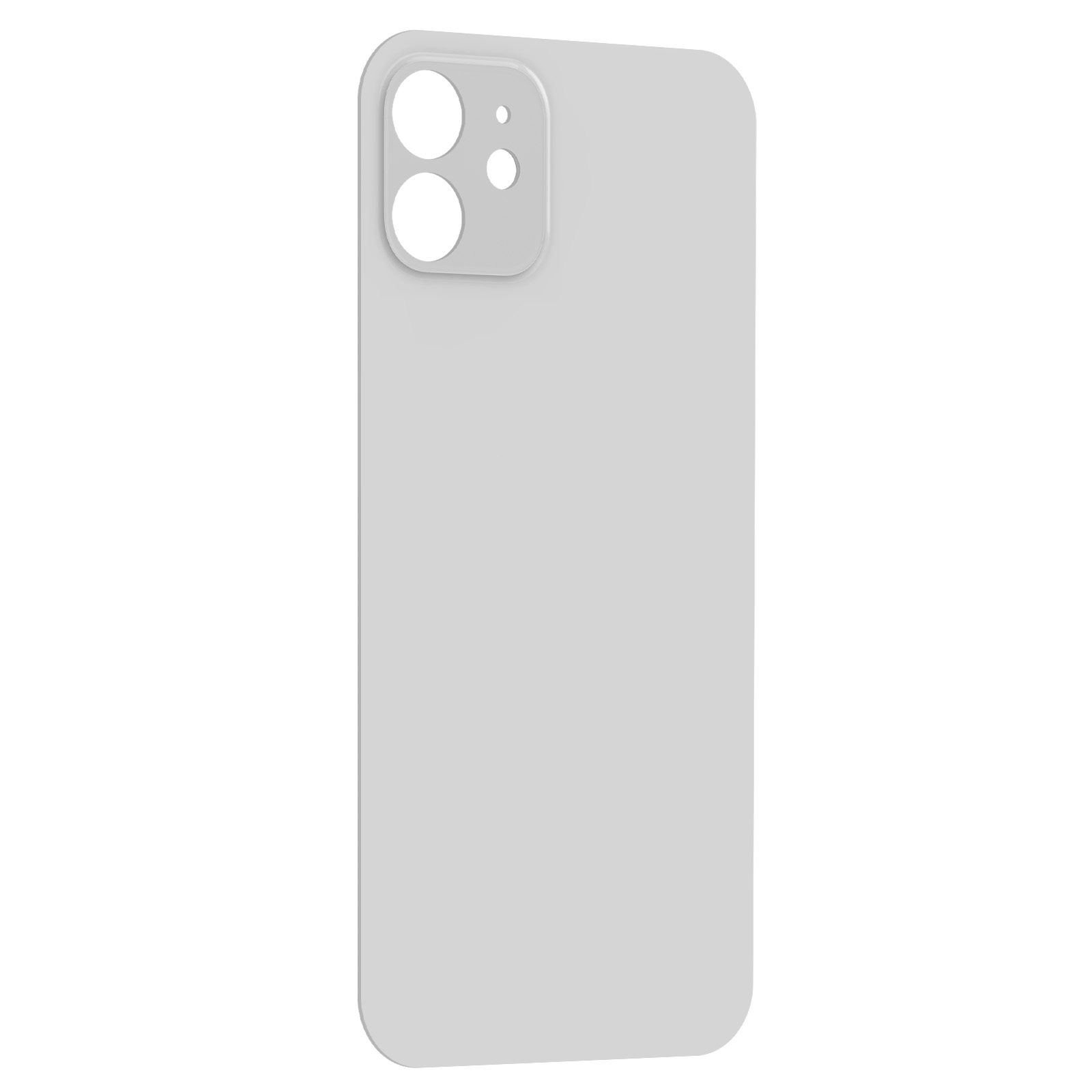 Vitre Arrière Remplacement IPhone 12 Pro - Avec Gros Trou Blanc Et Adhésif - Marque Globalstock