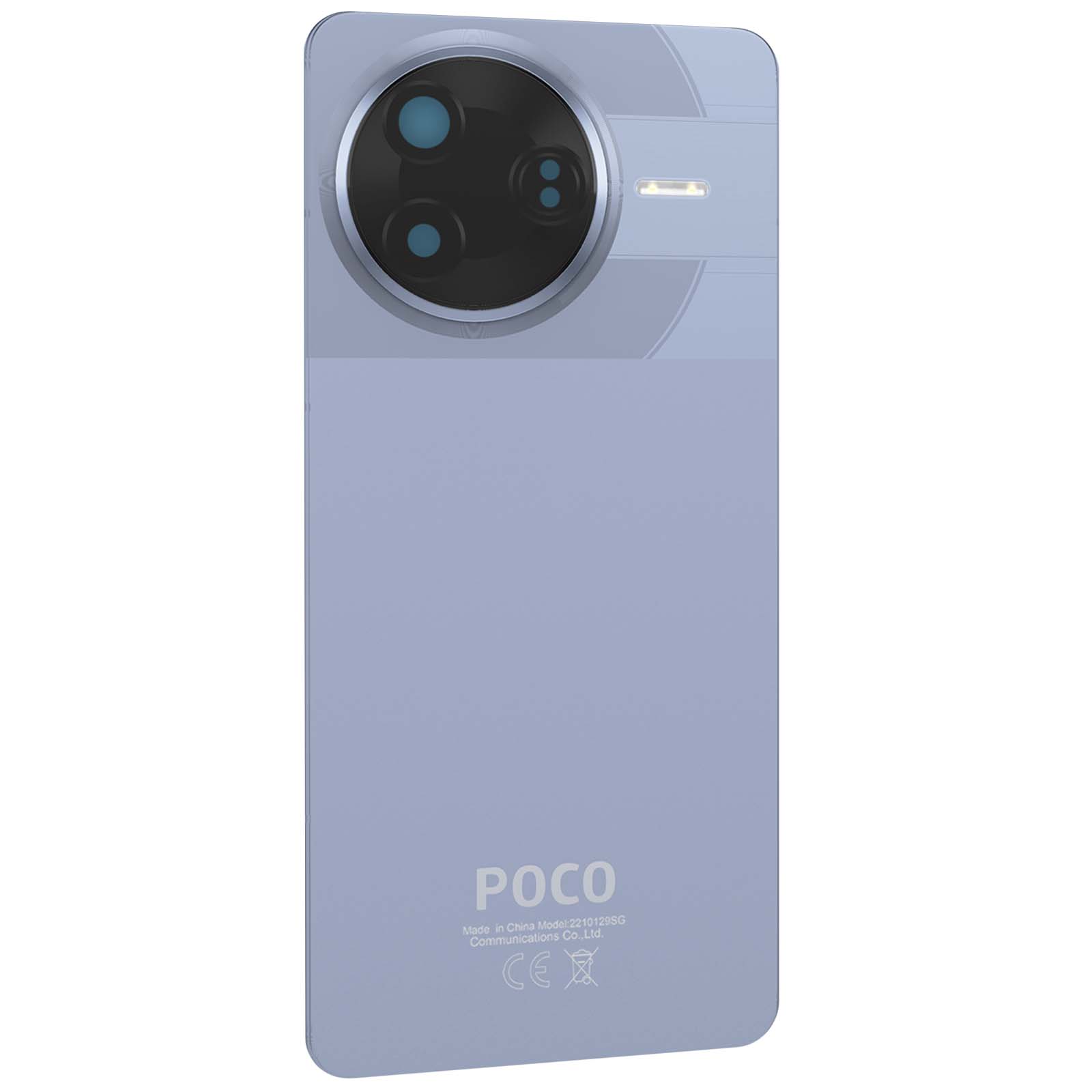 Vitre Arrière Original Xiaomi Poco F7 Pro - Noir (Service Pack) - Français