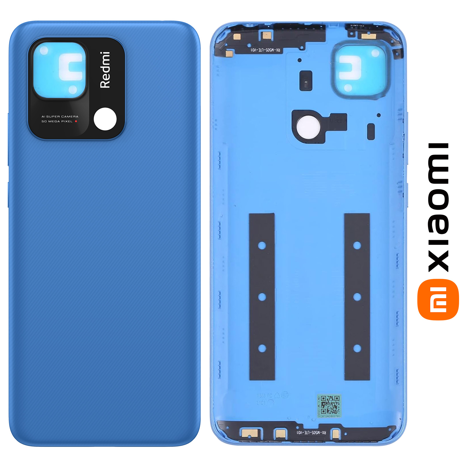 Vitre arrière Xiaomi Redmi A3 - Noir Minuit - Français
