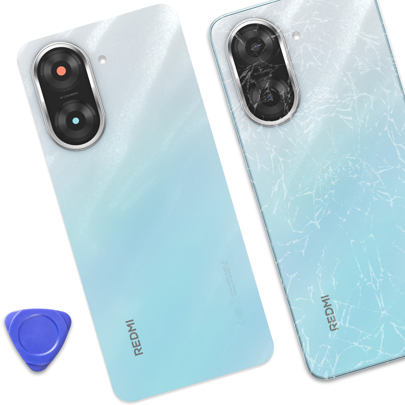 Vitre Arrière (cache Batterie) Pour Xiaomi Mi A2 / Mi A2 Lite - Plusieurs Couleurs, Neuf