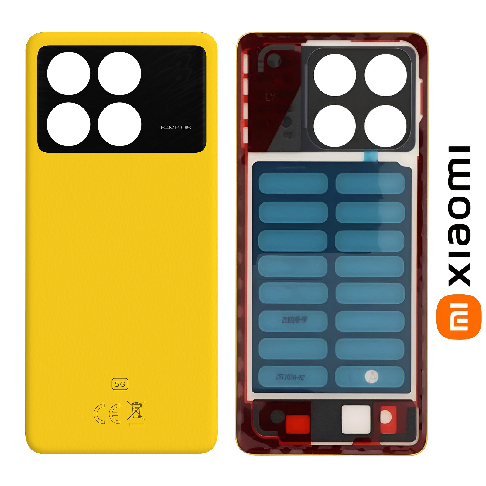SineOrdo Cover Ultra Sottile Per Xiaomi POCO X6 Pro 5G – Custodia Trasparente TPU Antigiallimento - 3