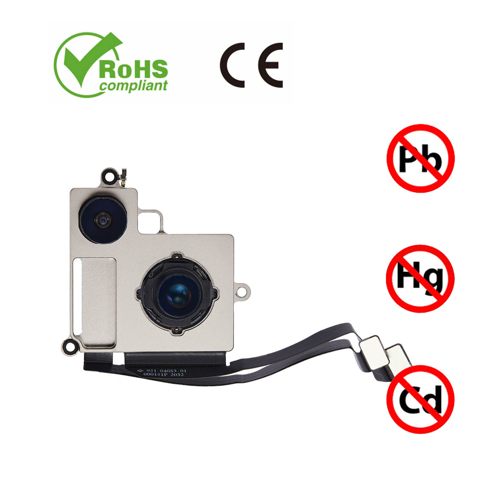 Cavo Flex Iphone Fotocamera Posteriore Di Grado A IPhone 6s Più Originale Pa - Foto 5