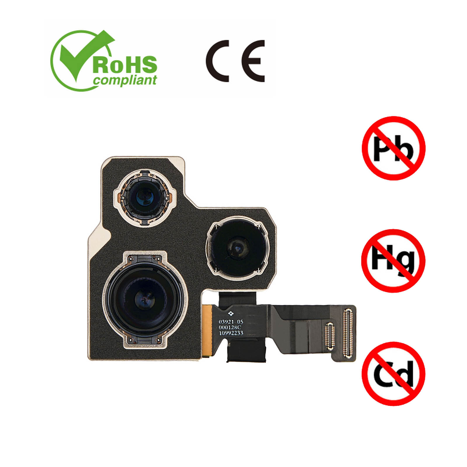 VETRINO VETRO LENTE FOTOCAMERA POSTERIORE CAMERA + BIADESIVO APPLE IPHONE 11 | Masciastore - 9