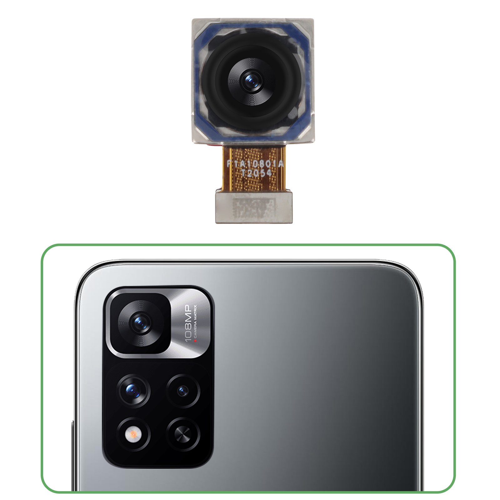 Tampa Traseira Para Xiaomi Redmi Nota 11 Pro Plus 5G Da Bateria