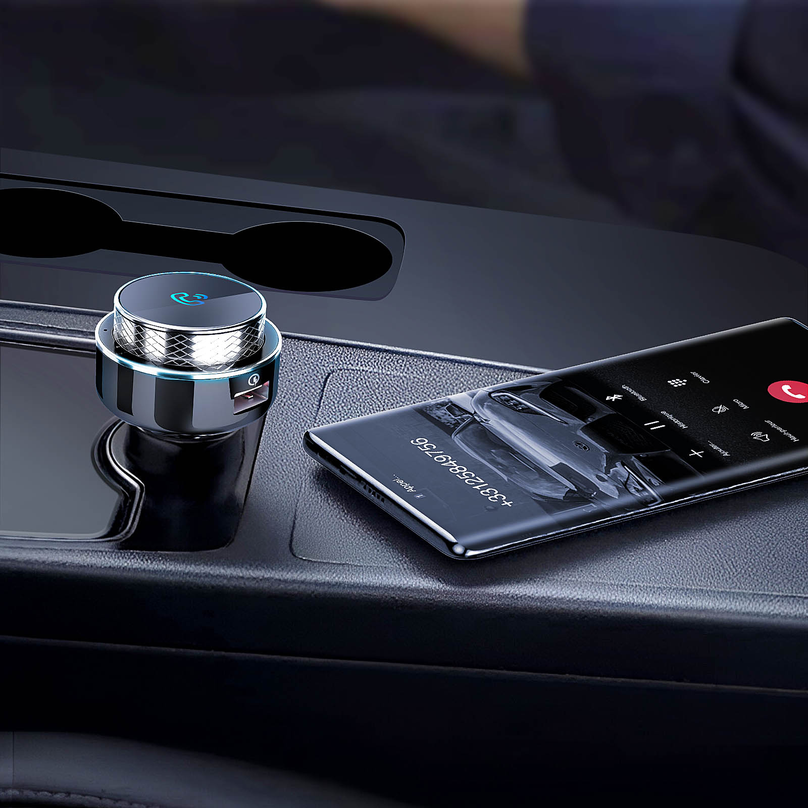 Trasmettitore FM Auto Bluetooth Wireless - Lettore MP3 Con USB E Caricabatterie - 2024