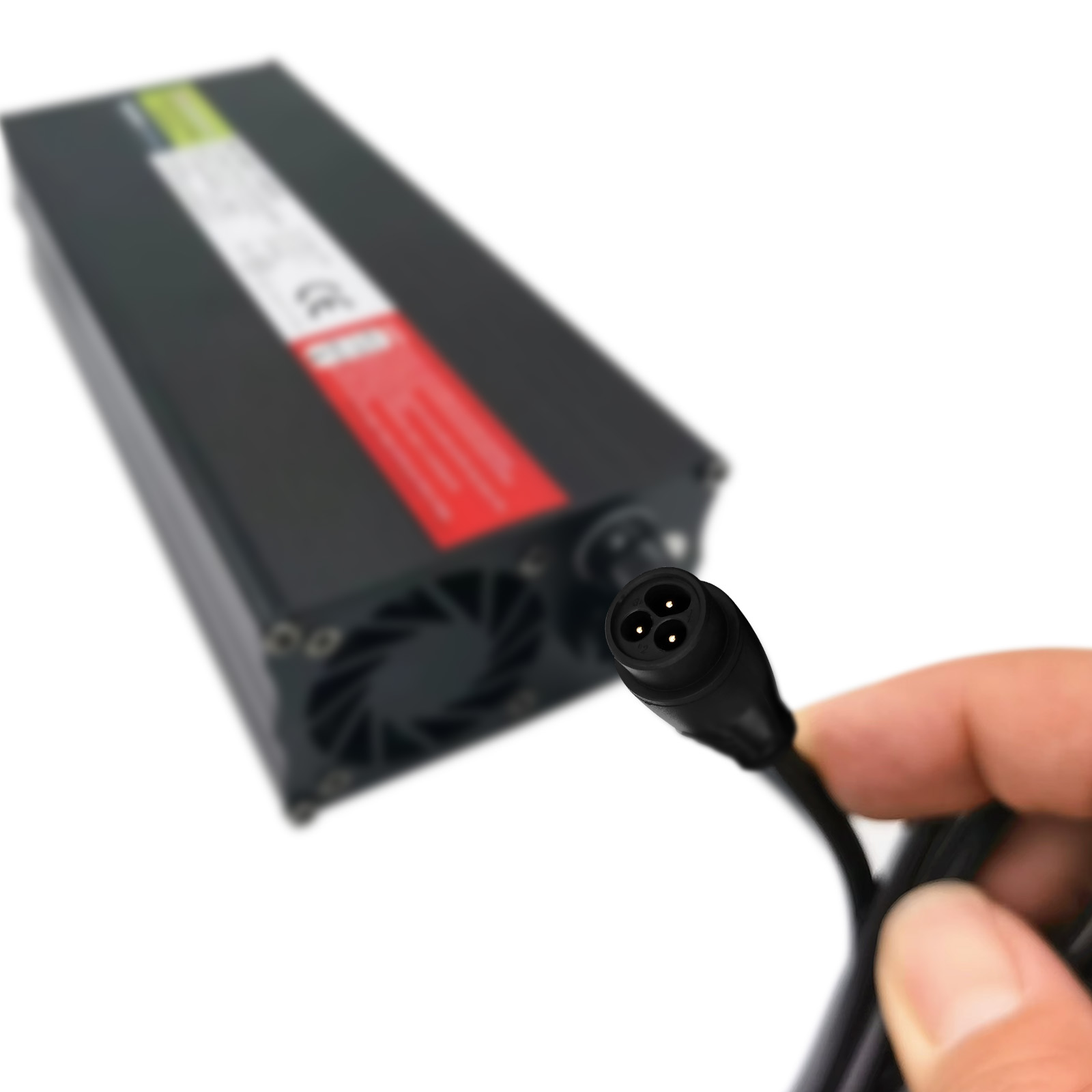 Chargeur pour trottinette électrique, sortie 24 V, connecteur mâle 3