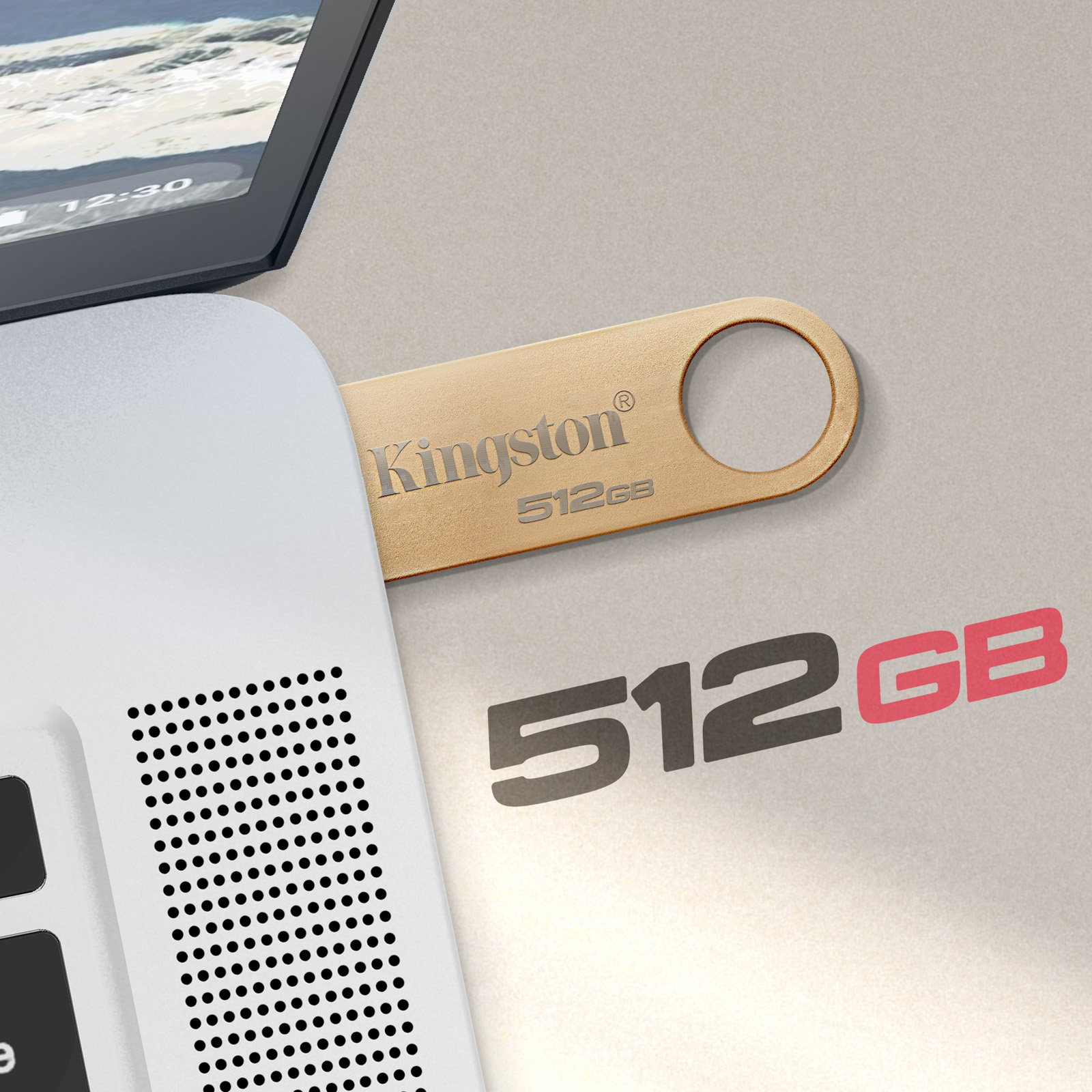 Cle USB 512 Go - 2 En 1 Clé USB 3.0 Grande Vitesse Haute