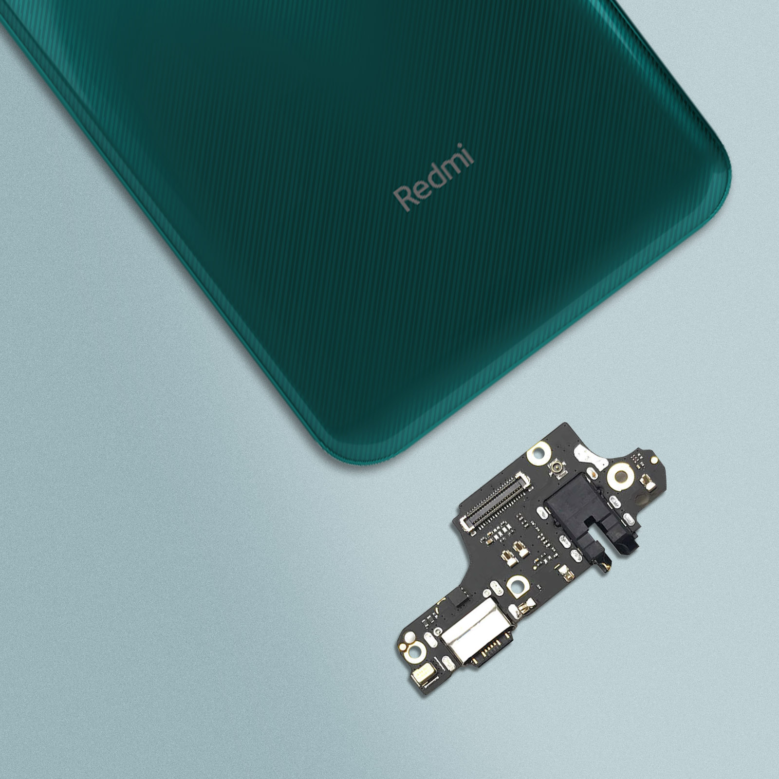 Connecteur De Charge Pour Xiaomi Redmi Note 9 - Pièce Détachée D'occasion, Fonctionnelle, Avec Marques D'usure