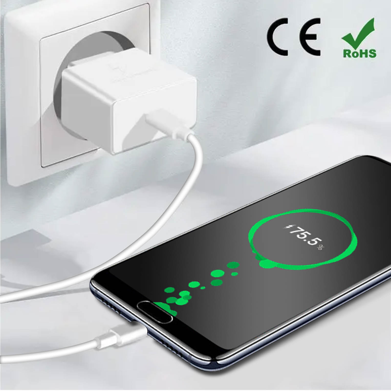 Conector de Carga Huawei P20 Pro com Tomada USB Tipo C - 100