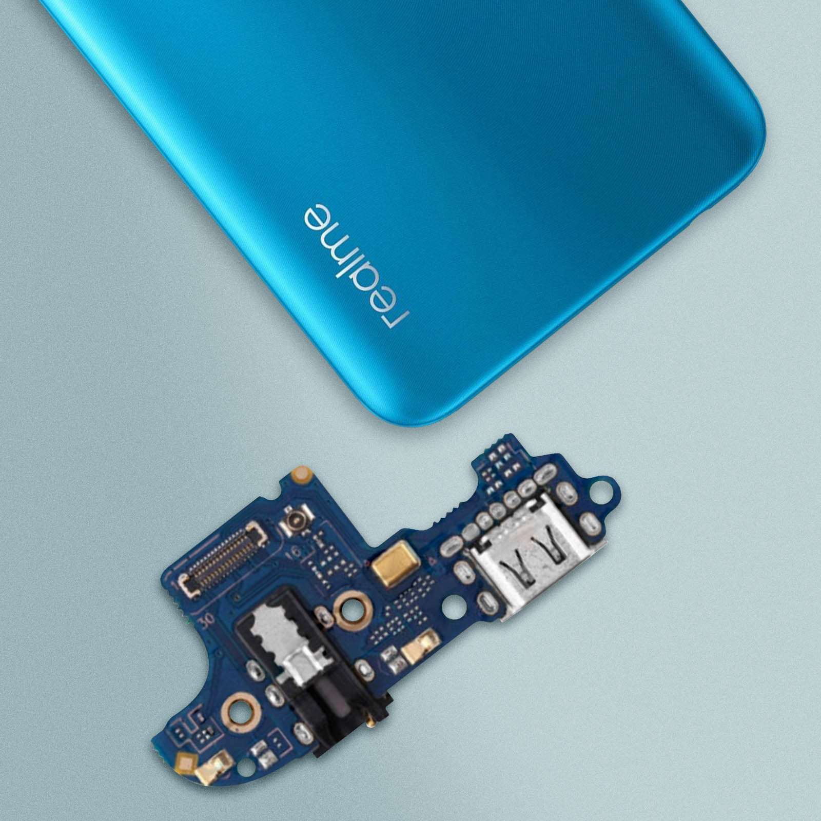 Connecteur De Charge (Port De Recharge) Pour Realme C35 - Compatible, Neuf