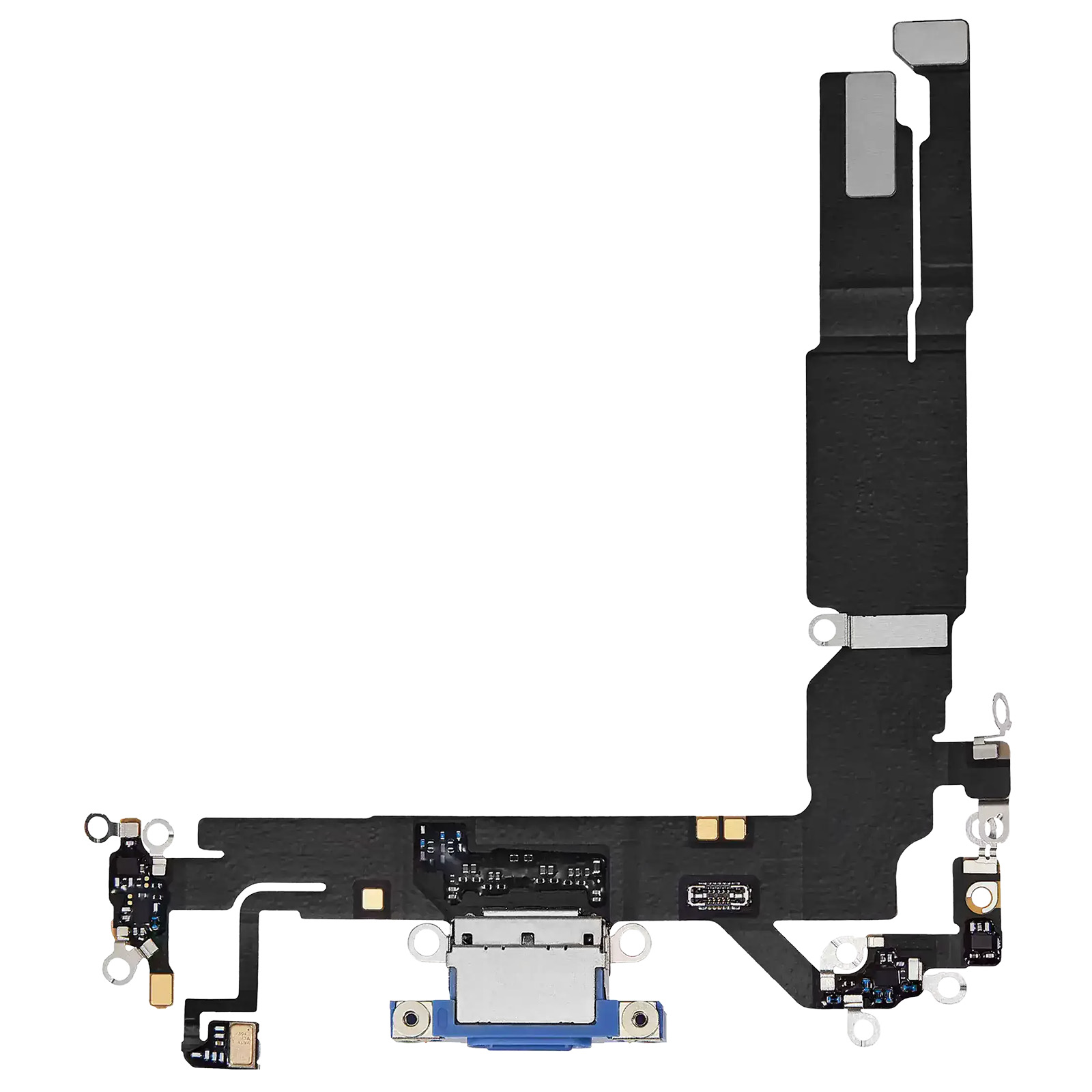 Connettore Di Ricarica Flex Per IPhone 16 Pro Max – Ricondizionato Con Vetro Originale, Nero