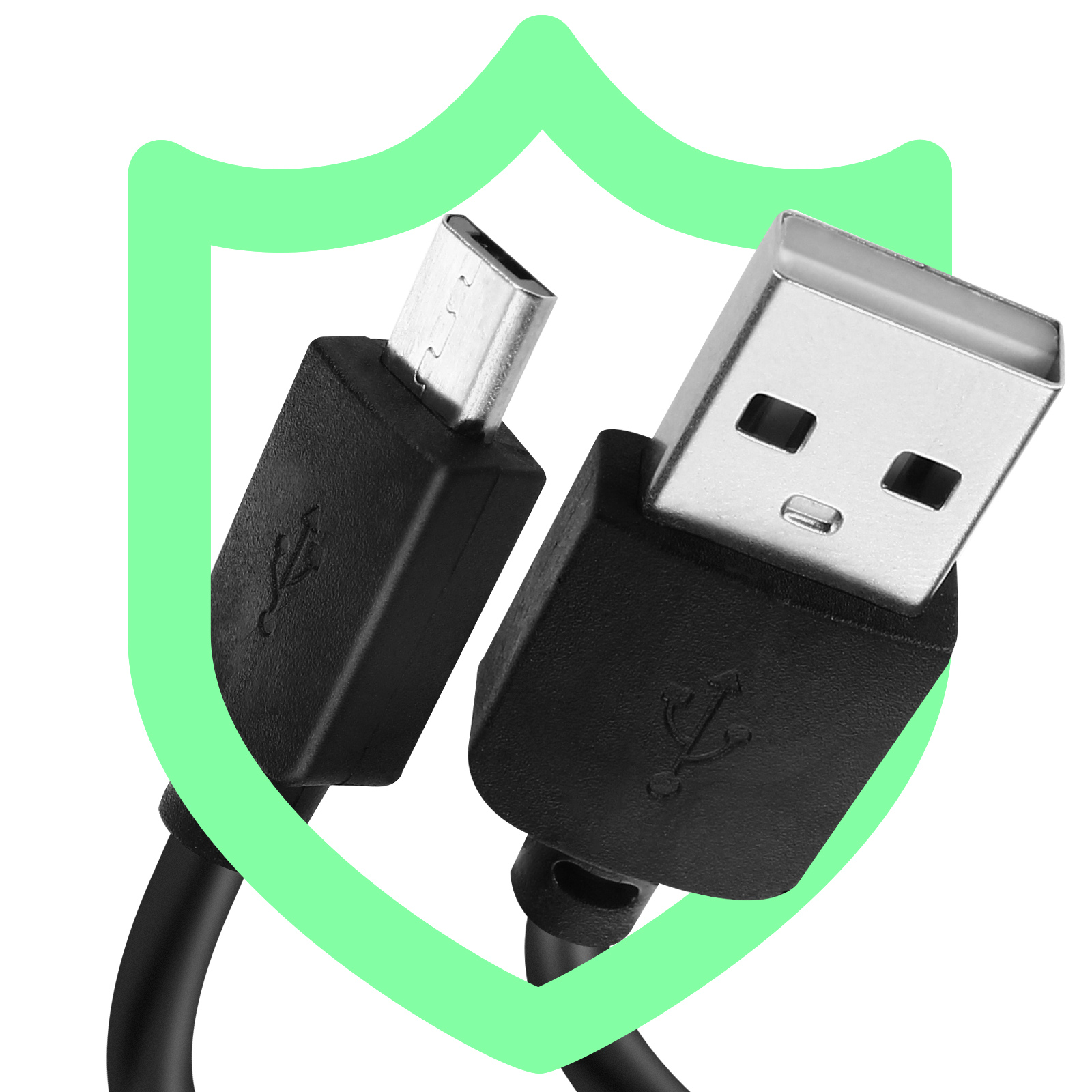 Micro Cavo USB Cavo Di Ricarica Rapida Charger Carica Di Sincronizzazione Dati Intrecciati In Nylon Compatibile - Foto 6