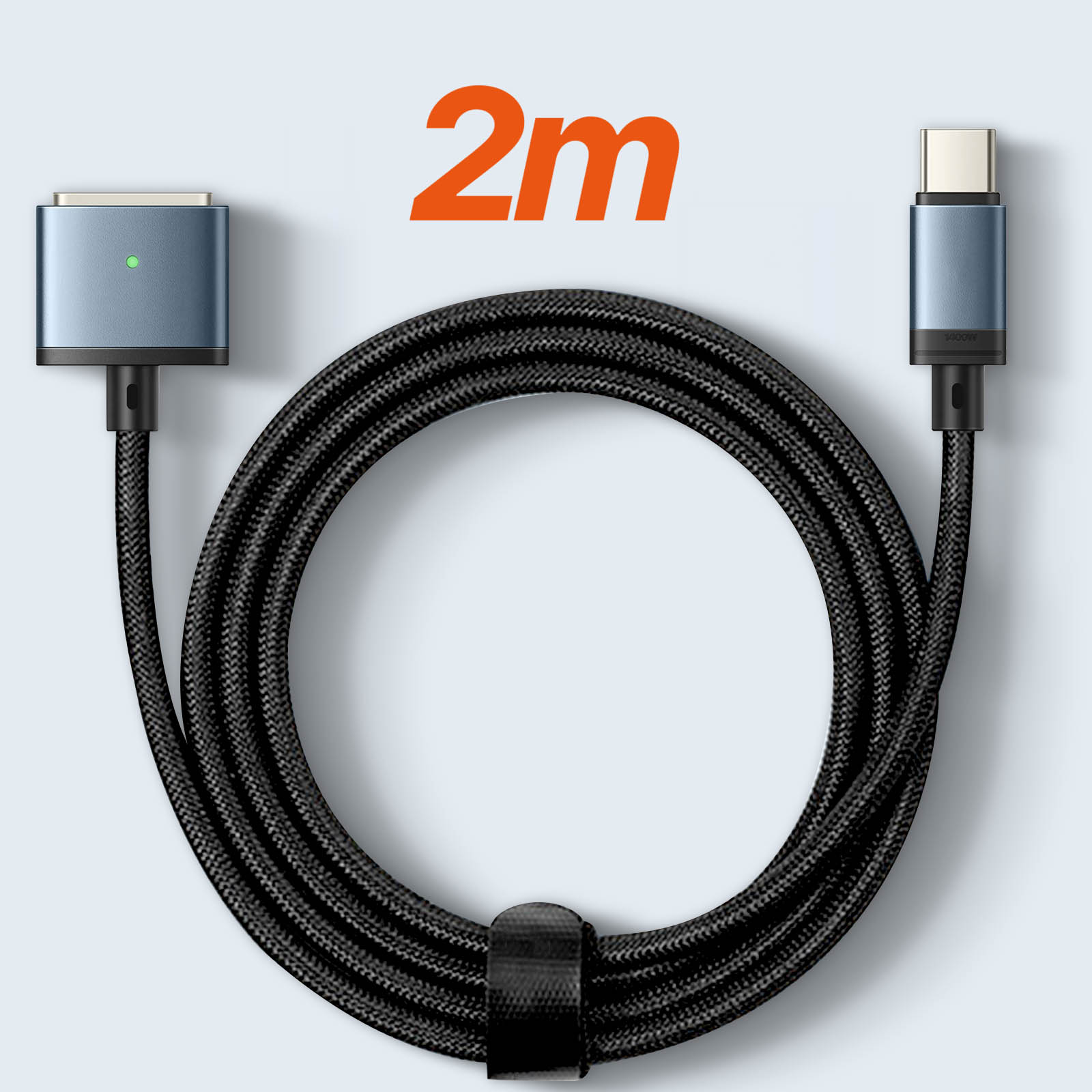 Cable USB-C a 3 magnético de 140 W, cable de carga magnético 3