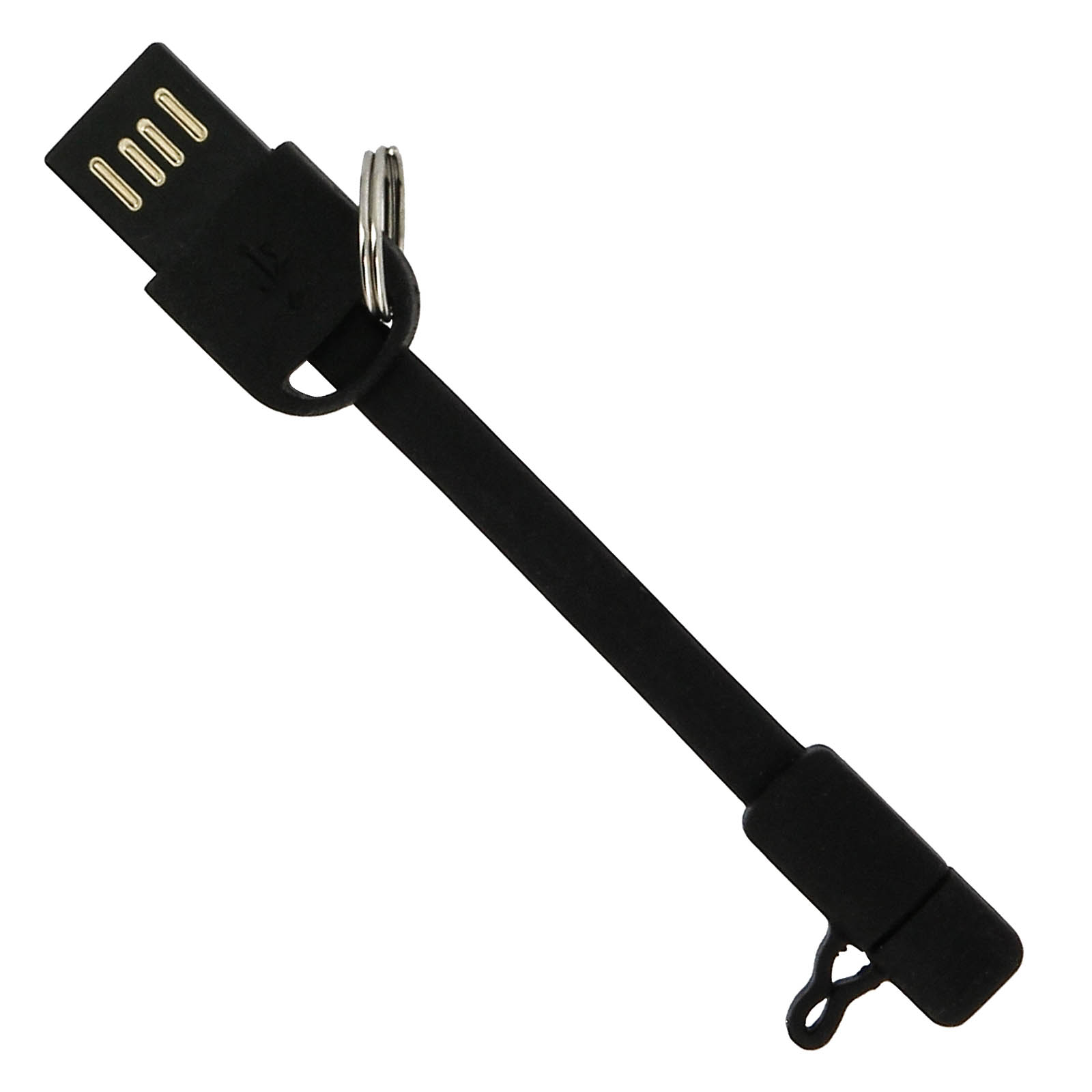 Cavo Micro USB Piatto 3 Piedi ODEMobile Per Sincronizzazione E Ricarica - Nero - Foto 3