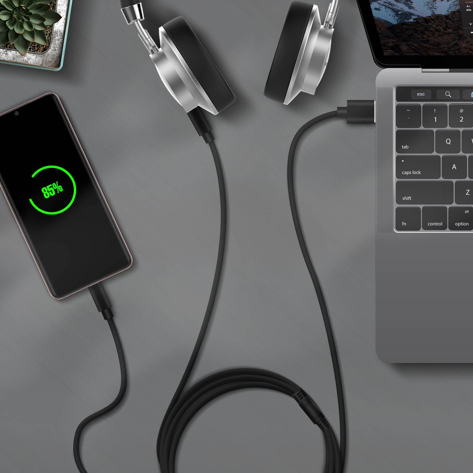 Baseus Cavo Di Ricarica Robusto Type-C Da 3 Metri, 2A, USB A A Lightning - Lungo E Resistente Per IPhone E IPad - 4