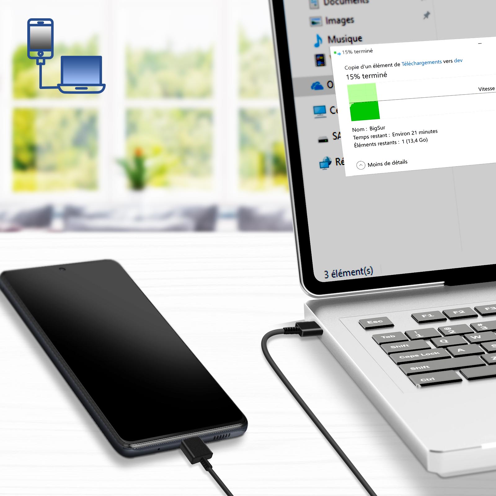 Stai Acquistando Subtel Cavo OTG USB C Type 15cm Compatibile Con Huawei Mediapad M5 8 4 10 8 Pro Lite 10 Cavetto Adattatore Porta A 2 0 Nero Alluminio 1046596151