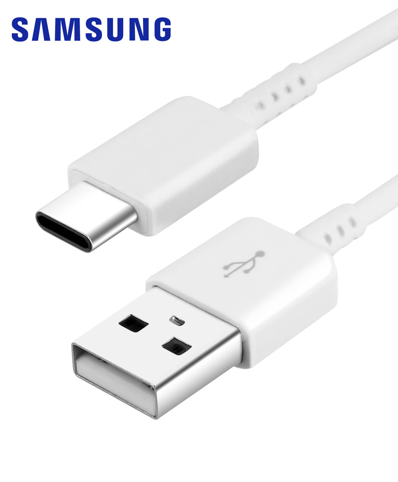 2X Cavo Dati USB Tipo C Cavo Di Ricarica USB-C In Bianco Per Blackview A100 4062864180737