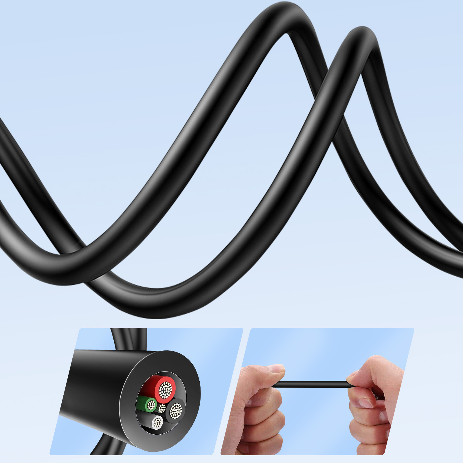 Cavo Dati USB Tipo C Caricatore USB-C Cavo Per Sony Xperia XA2 - Foto 3