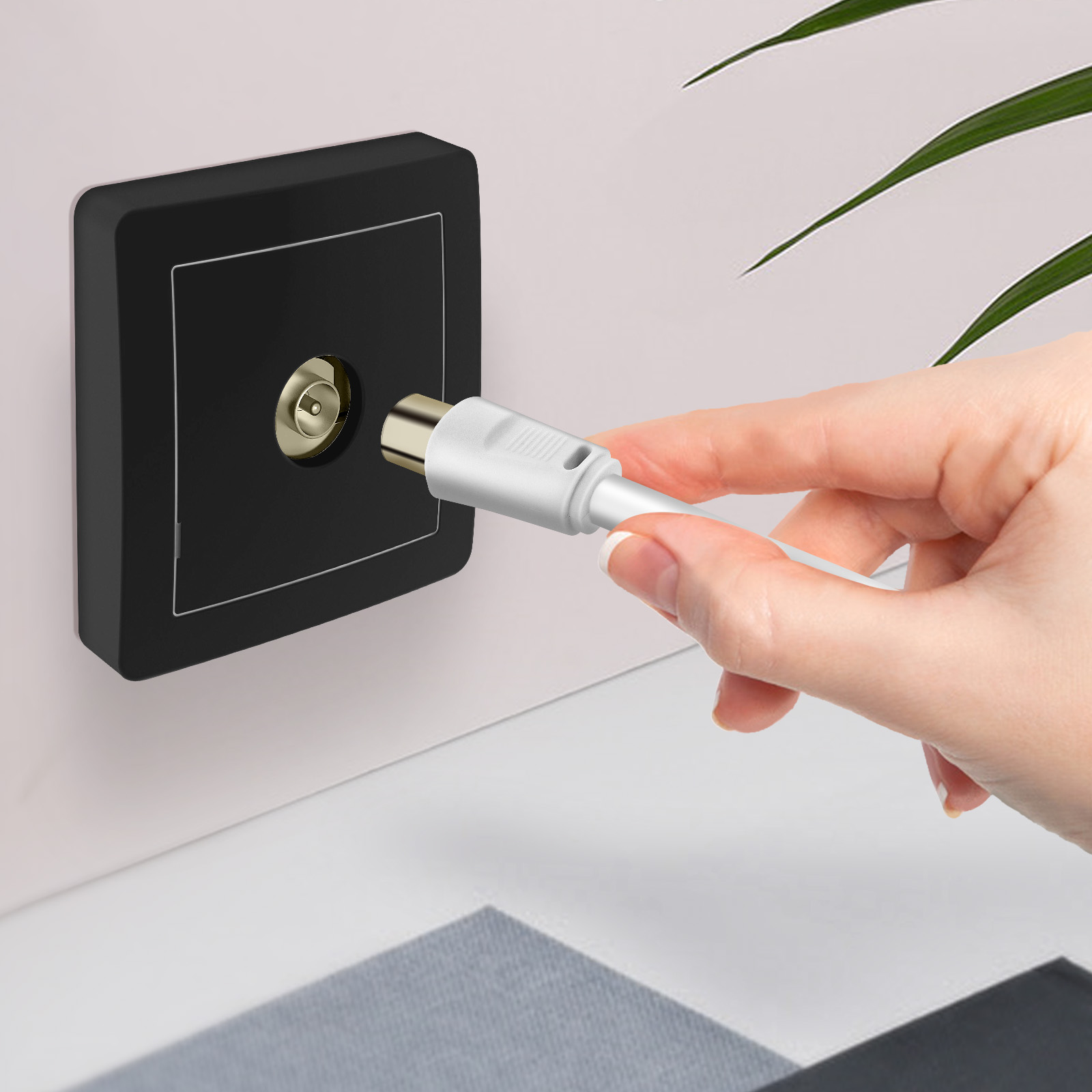 Connettore RF 10 Pcs IEC PAL Dvb-t TV Femmina/maschio Adattatore Connettore Coassiale RF Per Montaggio Su PCB A Saldare Ad Angolo Retto - Foto 13