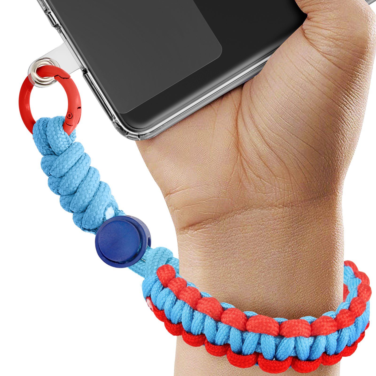 Glitzer-Handygurt Mit Strass – Handgelenkschlaufe Für IPhone & Samsung, Inkl. Halterung, Damen & Herren