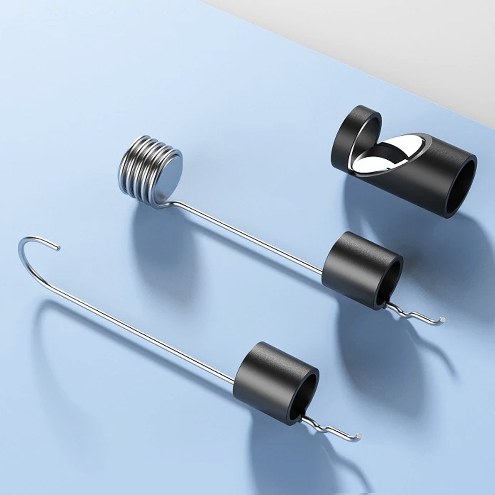 Endoscopio USB 2 In 1 IP67 - Fotocamera Ispezione Con 6 LED, Cavo 1-5 M, Adattatore OTG Per Smartphone Android E PC, Diametro 7 Mm