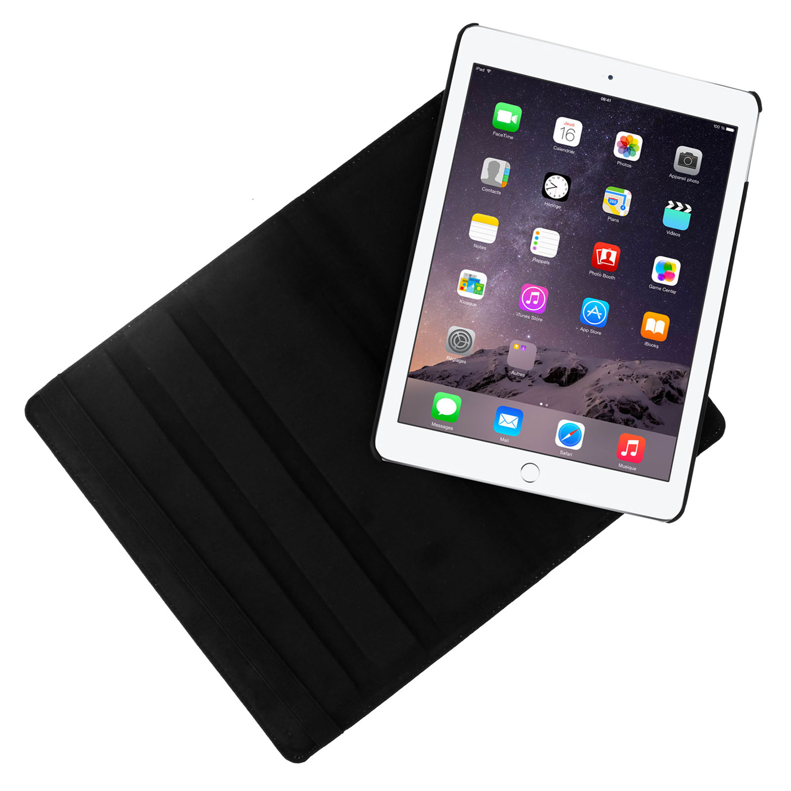 Capa fólio de Protecção integral rotativa à 360° para Apple iPad Air 2