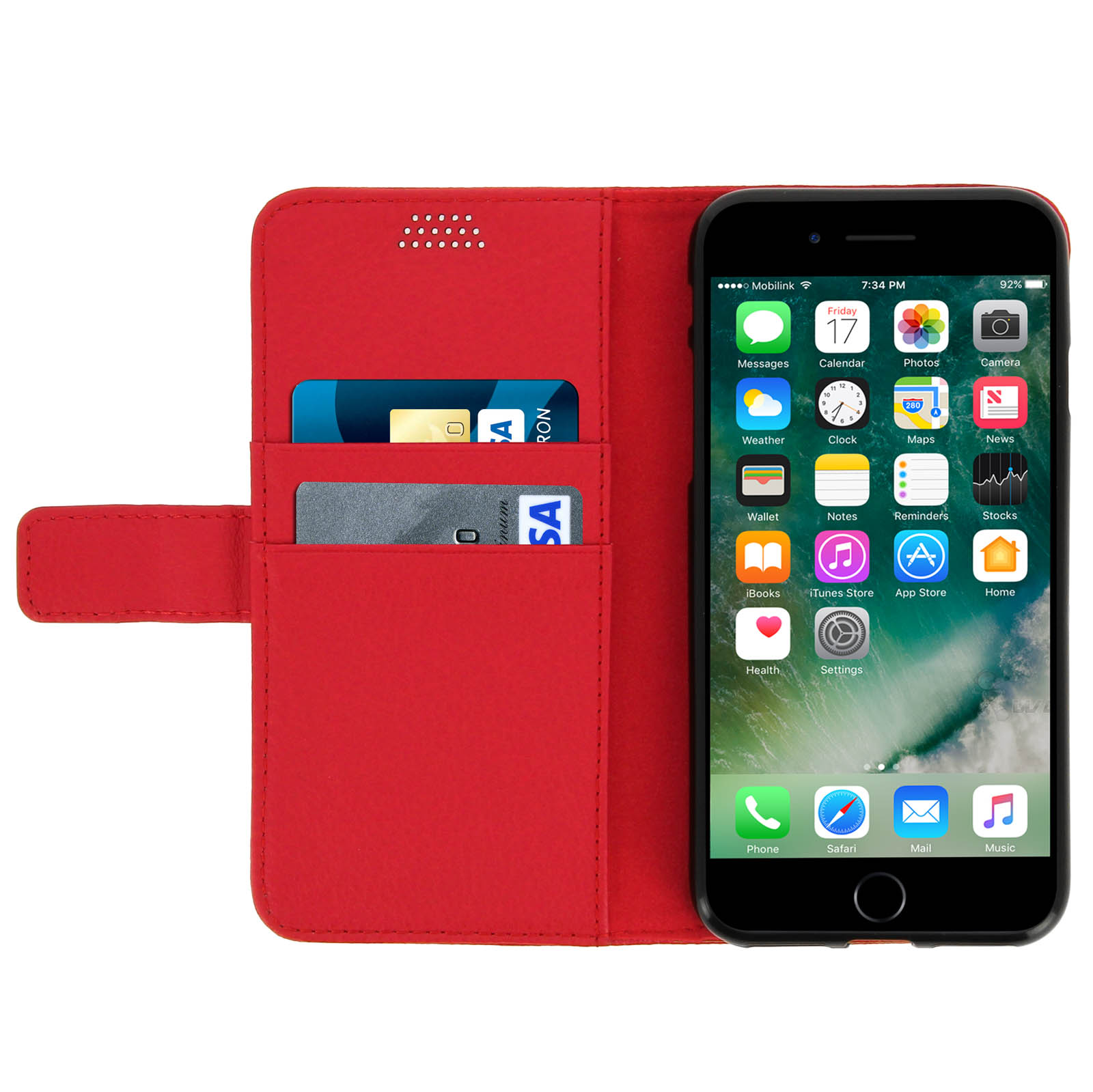 Custodia Portafoglio In Pelle PU Per IPhone SE 2022/2020/7/8