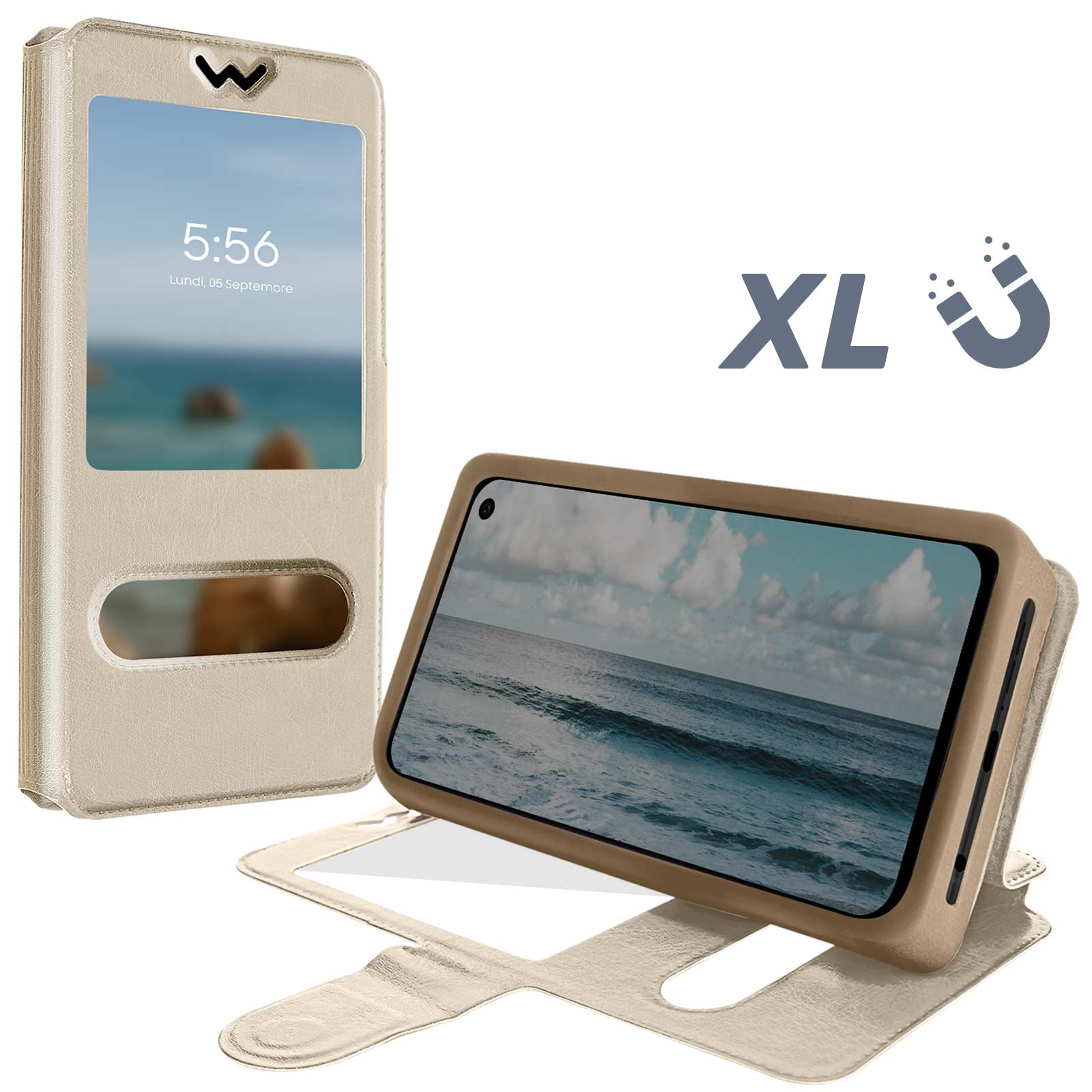 SEAHAI Leder Folio Hülle Für OnePlus Nord 3 5G – Mit Standfunktion, RFID-Schutz, Kartenfach
