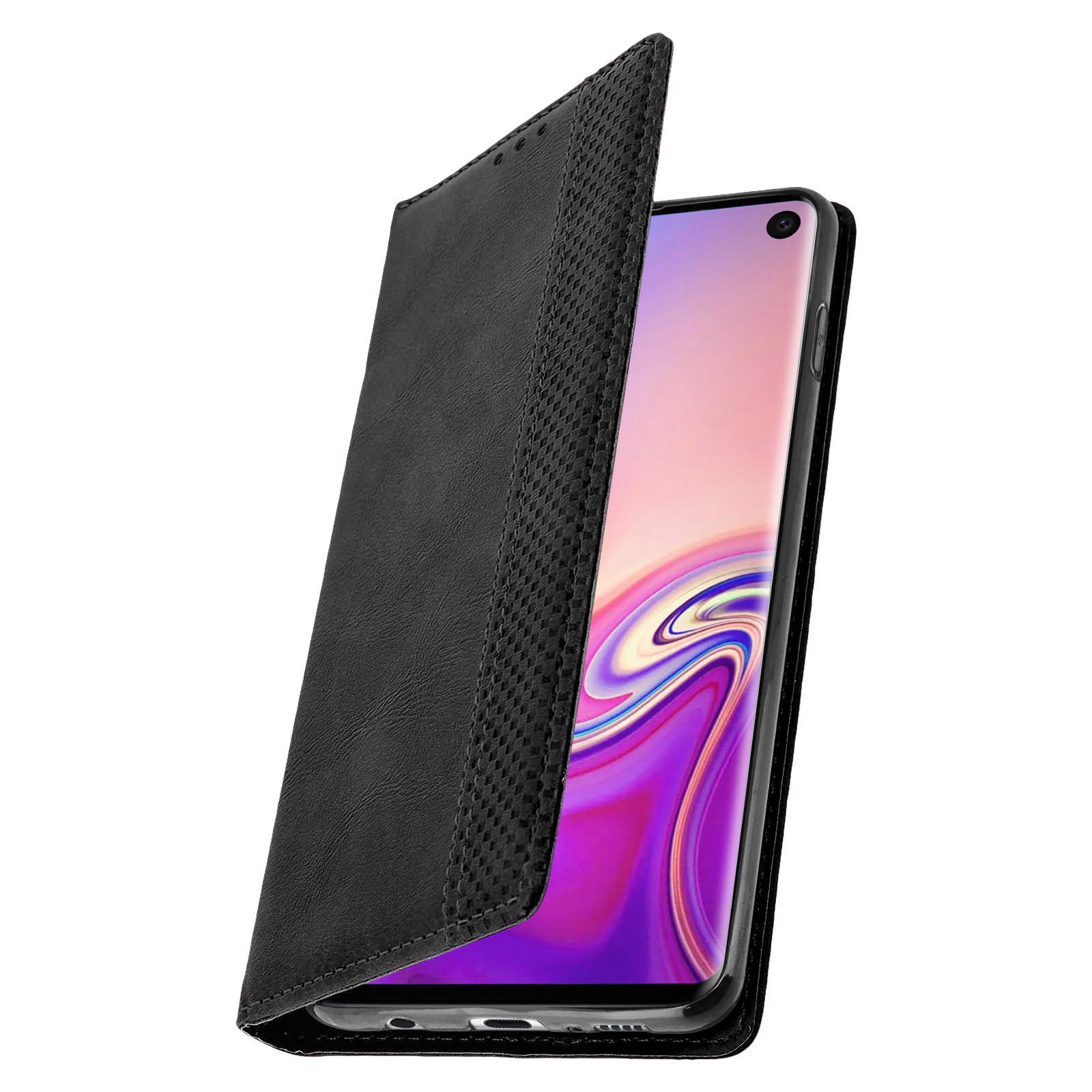 Custodia Revive Per Galaxy Note 10 Lite - Flip Folio Portafoglio In Similpelle Con Tasche E Supporto