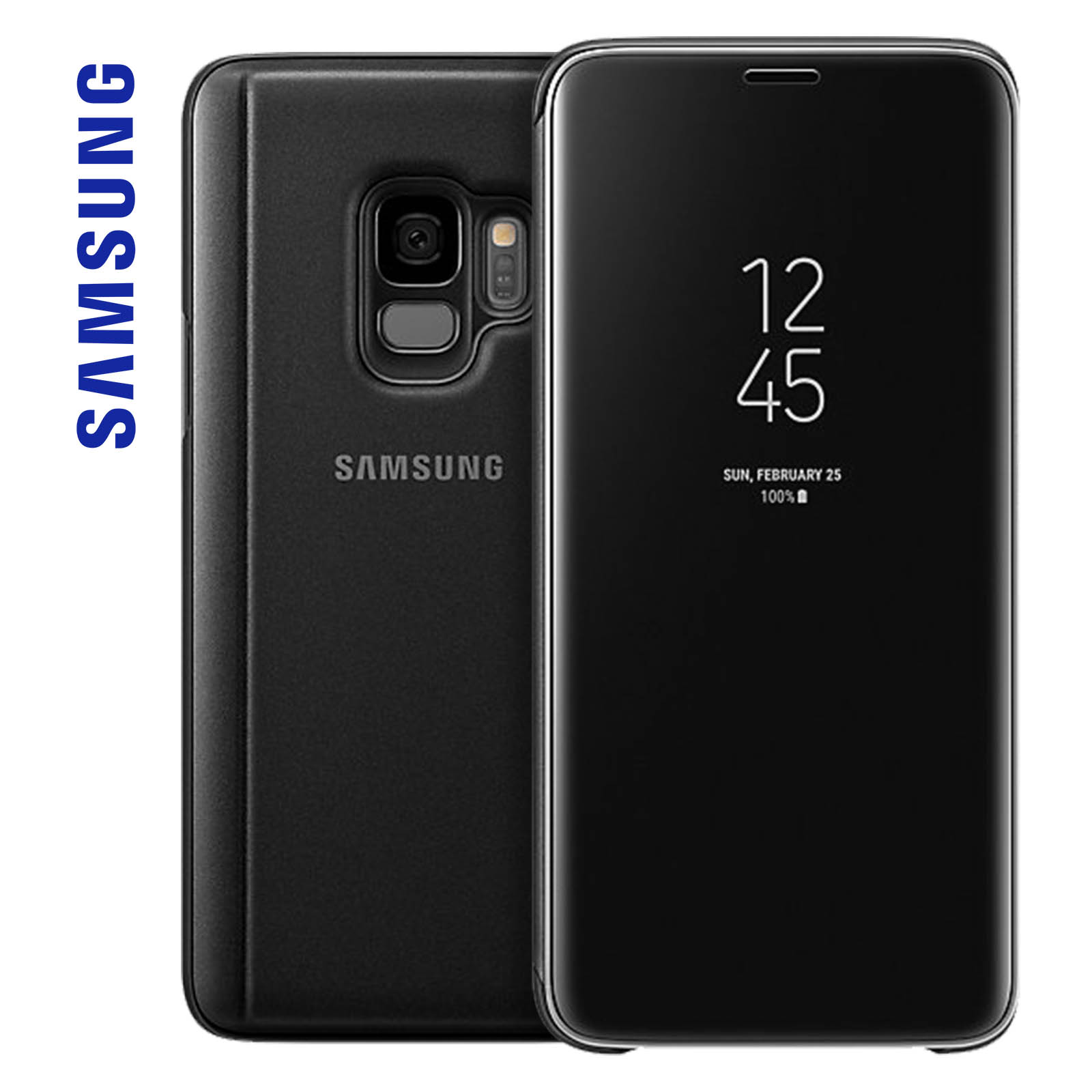 CADORABO Custodia Per Cellulare Con Clip Da Cintura CUSTODIA Per Aquaris X2 PRO, Nero - Foto 3