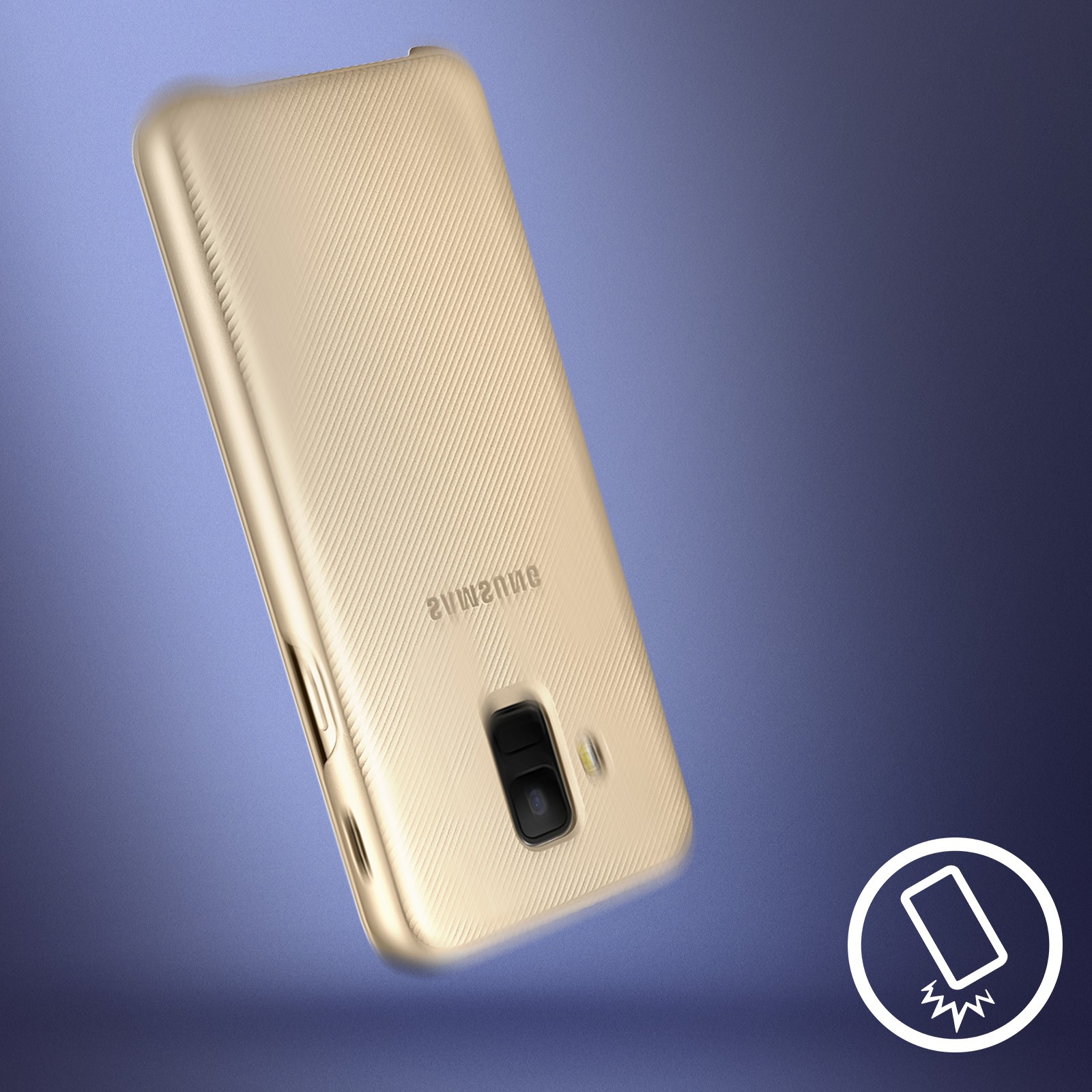 SAMSUNG Cover DUAL LAYER COVER J6 BLACK | Italia