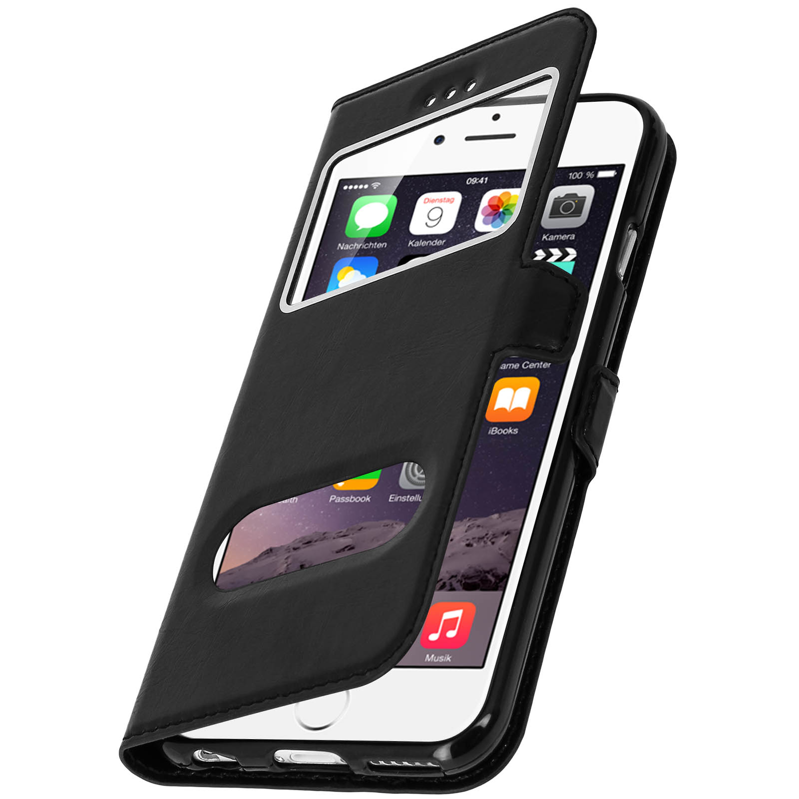 Pour iphone 6 Plus Coque / iphone 6s Plus Housse 5.5" Coloré Fleur Étui