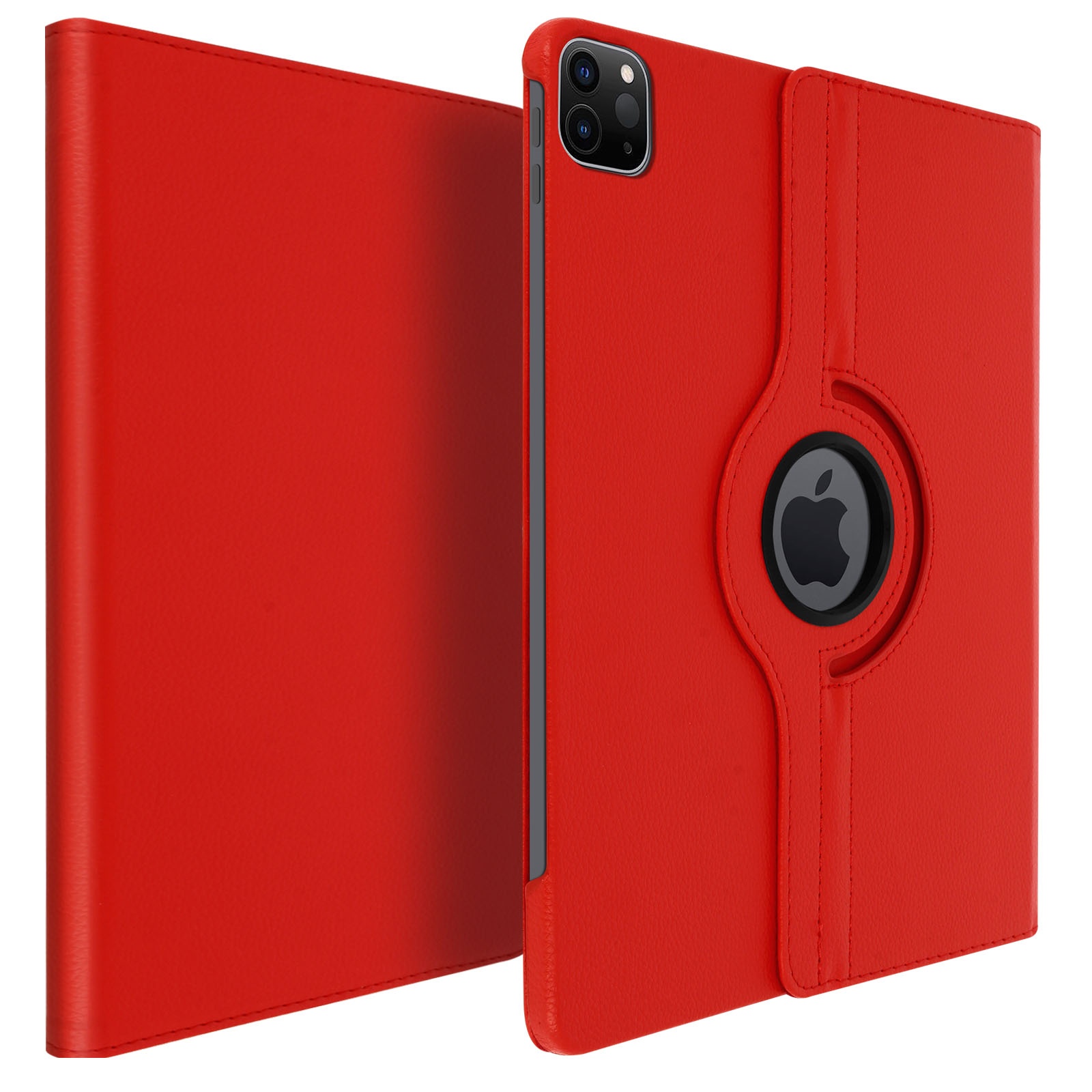 Coque Antbox Pour IPad Pro 12,9 Pouces (2022-2018) - Noir, Avec Porte-stylet, Fonction Réveil