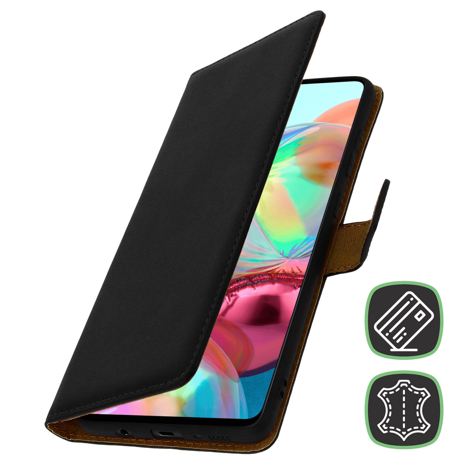 Per ZTE Blade A51 Custodia Flip Portafoglio libro Case Cover Wallet Etui fiori
