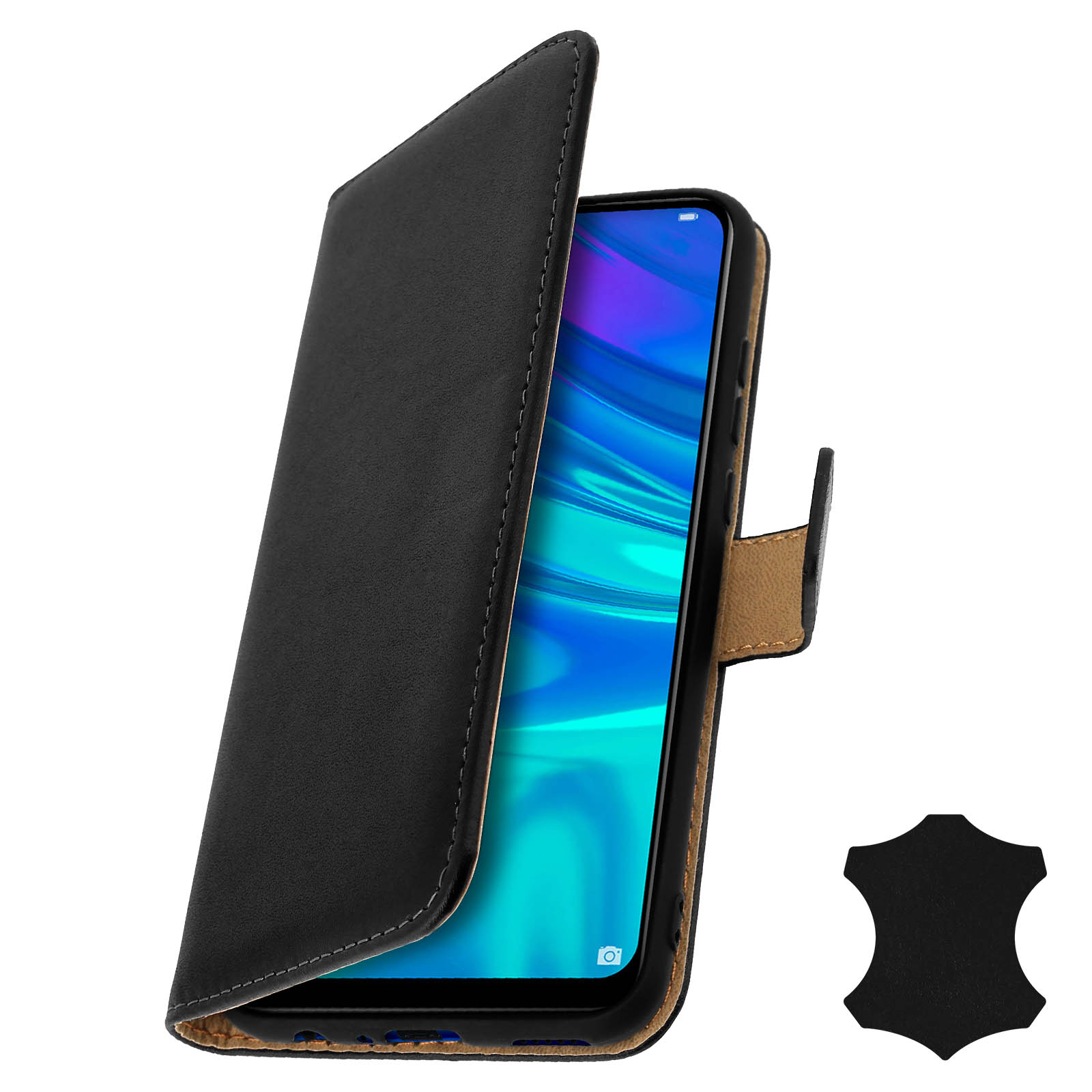 HualuBro Leder Flip Case FÃ¼r Huawei P Smart 2021 â€“ StoÃŸfest, Mit KartenfÃ¤chern, Magnetverschluss & Standfunktion (Rot)