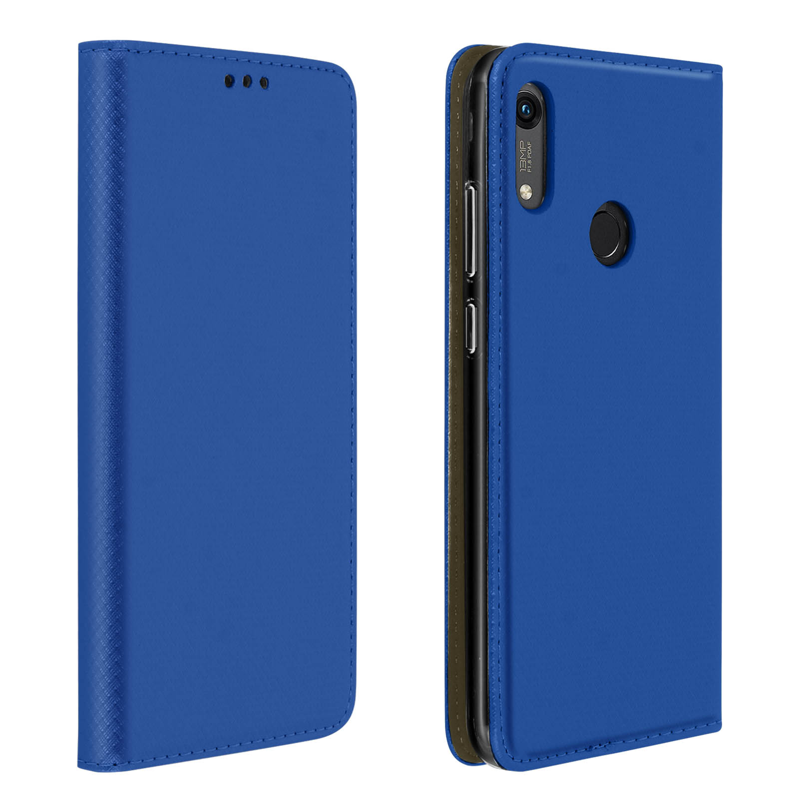 Coque Flip Bookstyle Pour Honor 8A Et Huawei Y6s 2019 - Noire TPU - Marque Mtb