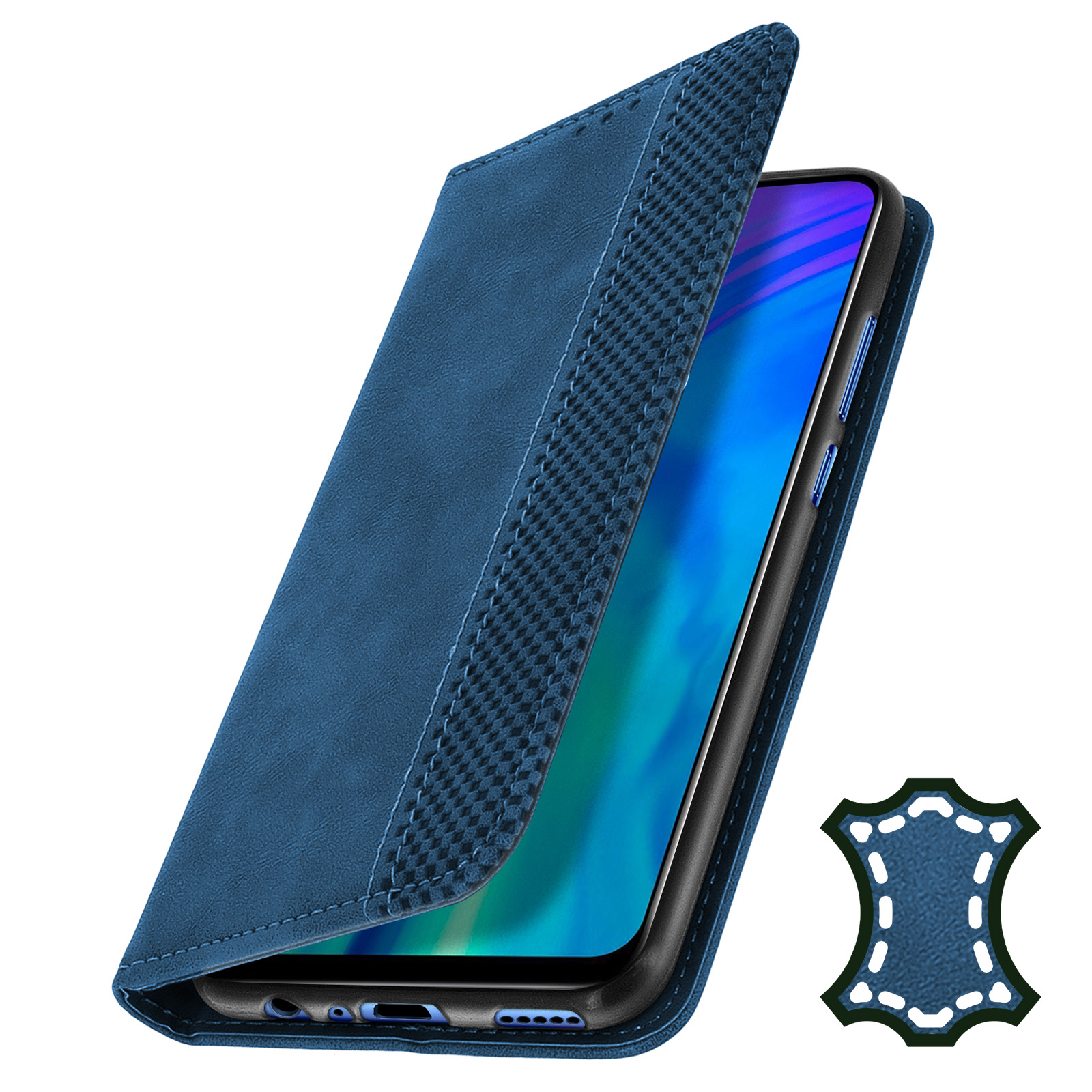 Pellicola Vetro Temperato 9H Per Huawei Honor Play, Protezione Completa