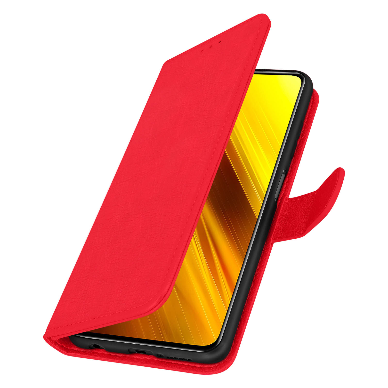 Coque pour Xiaomi Poco X3 NFC Étui de téléphone en Verre trempé dégradé de Couleur Housse pour